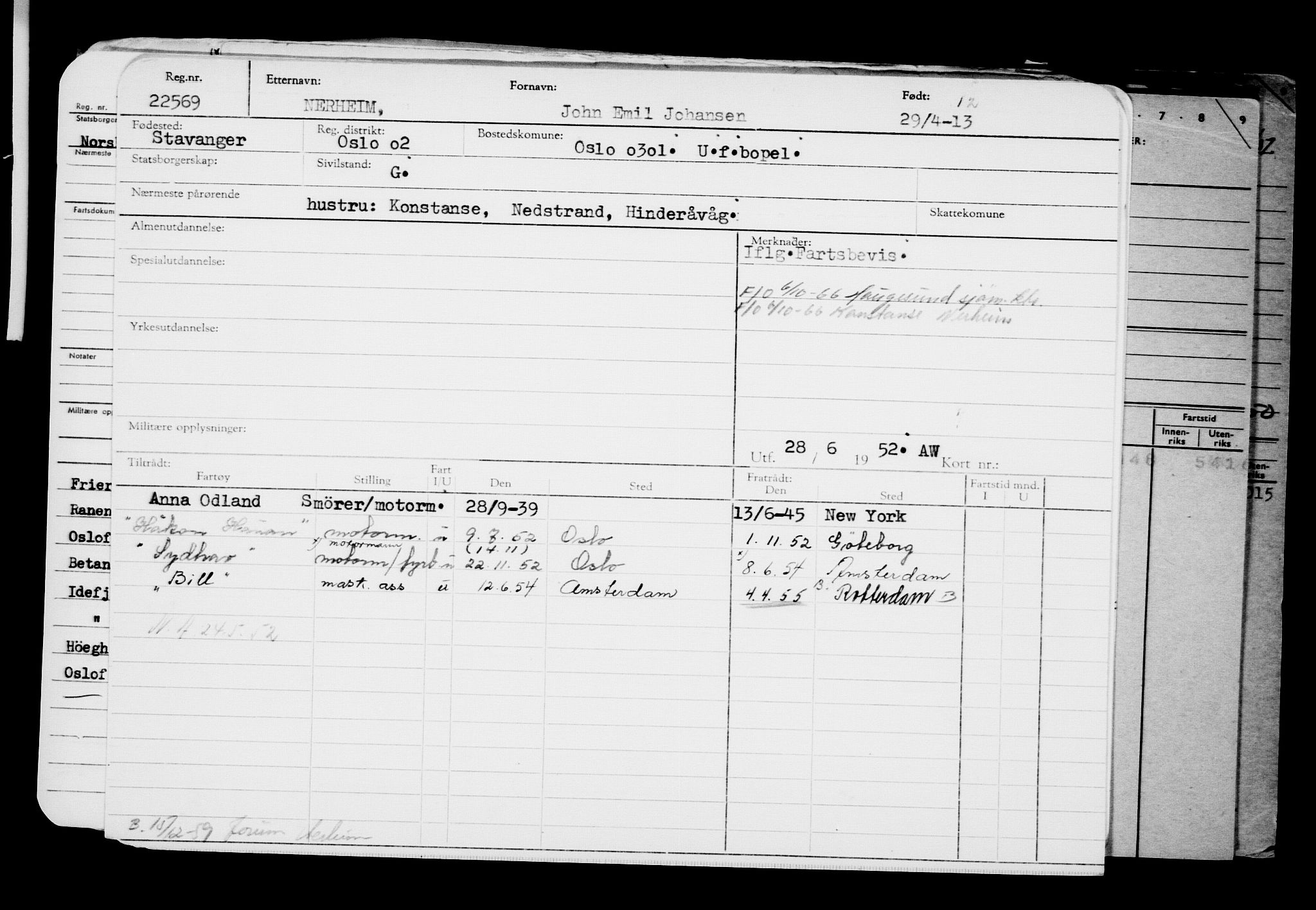 Direktoratet for sjømenn, AV/RA-S-3545/G/Gb/L0112: Hovedkort, 1913, p. 341