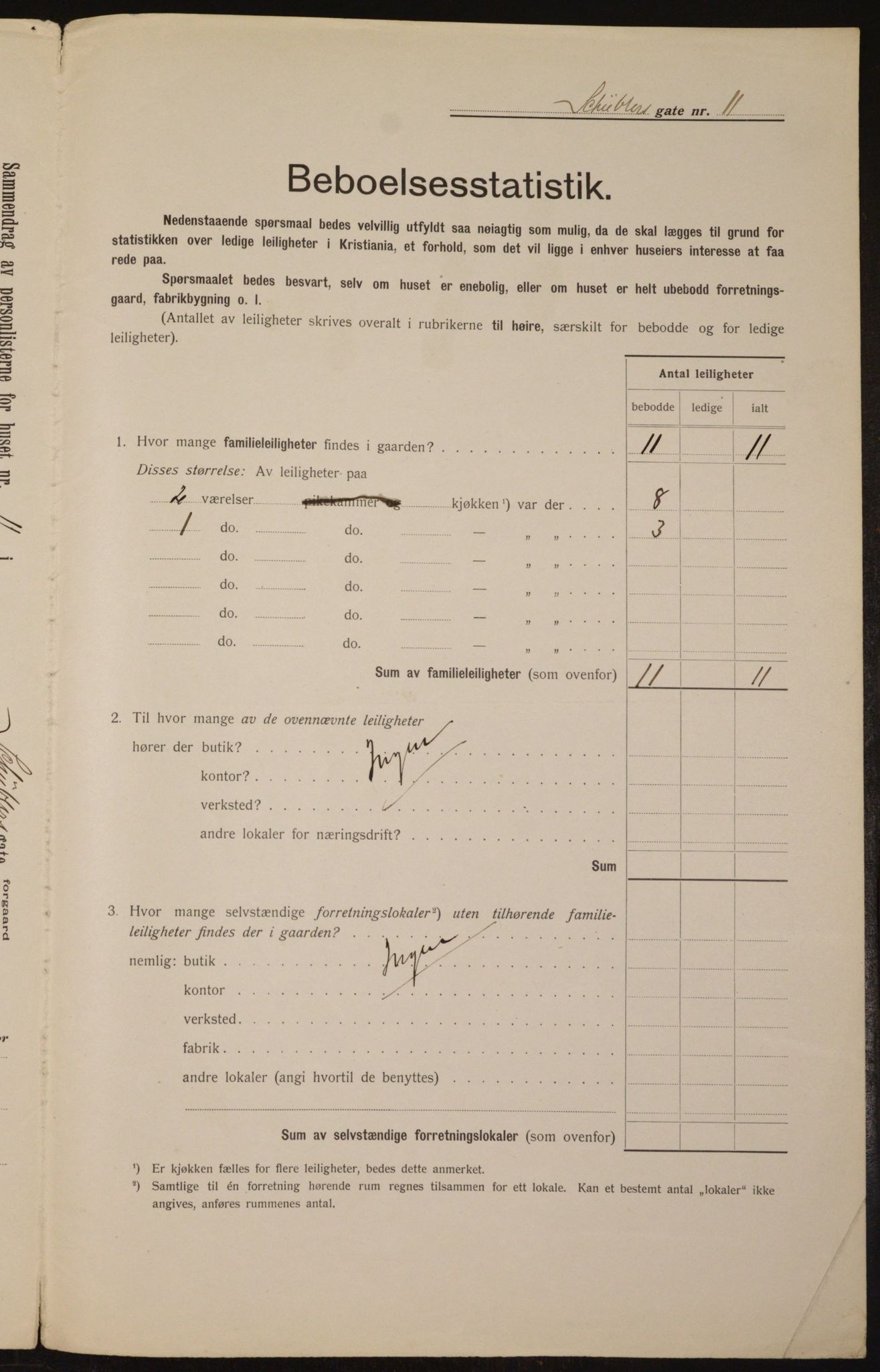 OBA, Municipal Census 1912 for Kristiania, 1912, p. 93142