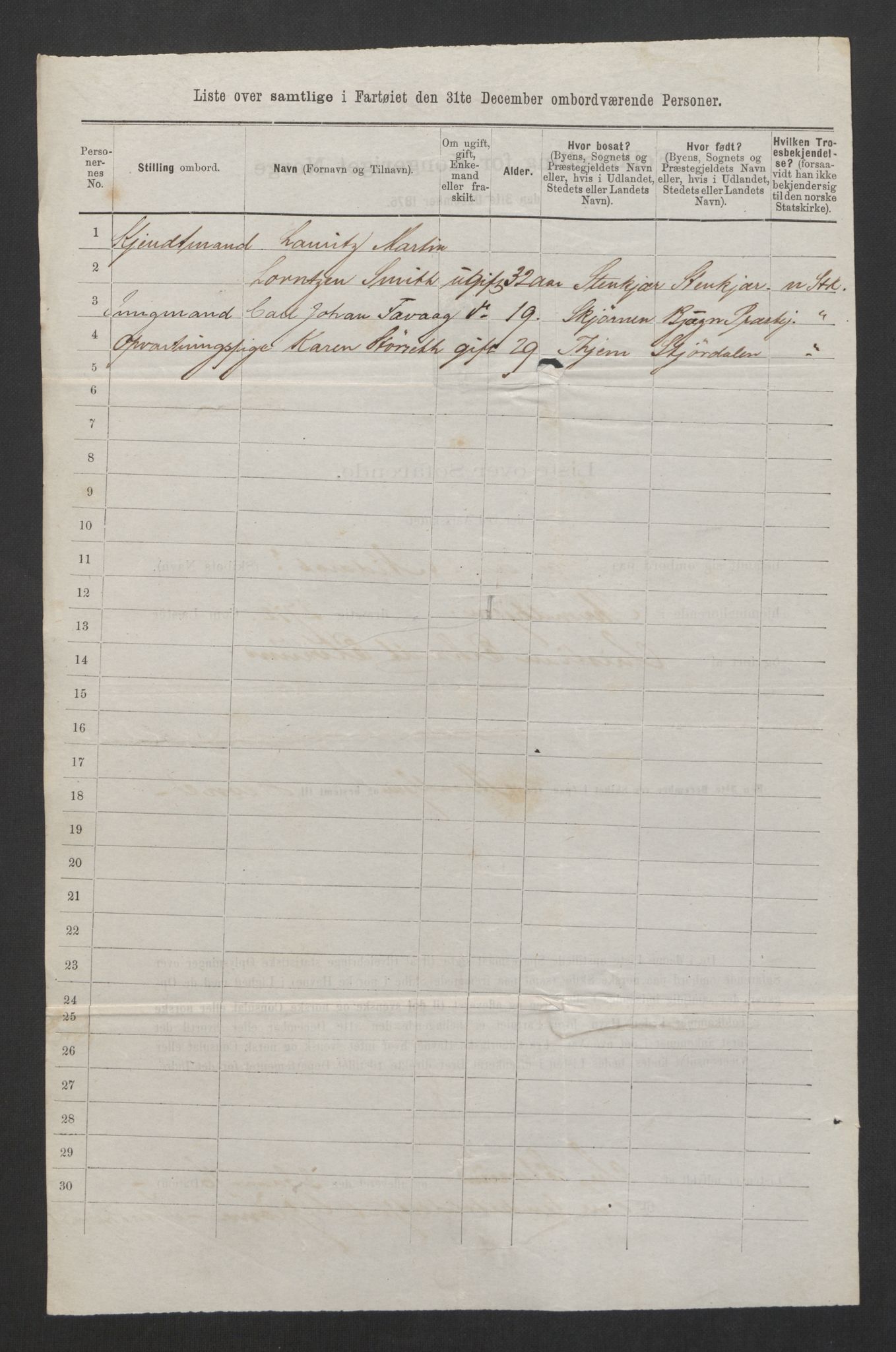 RA, 1875 census, lists of crew on ships: Ships in domestic ports, 1875, p. 1170