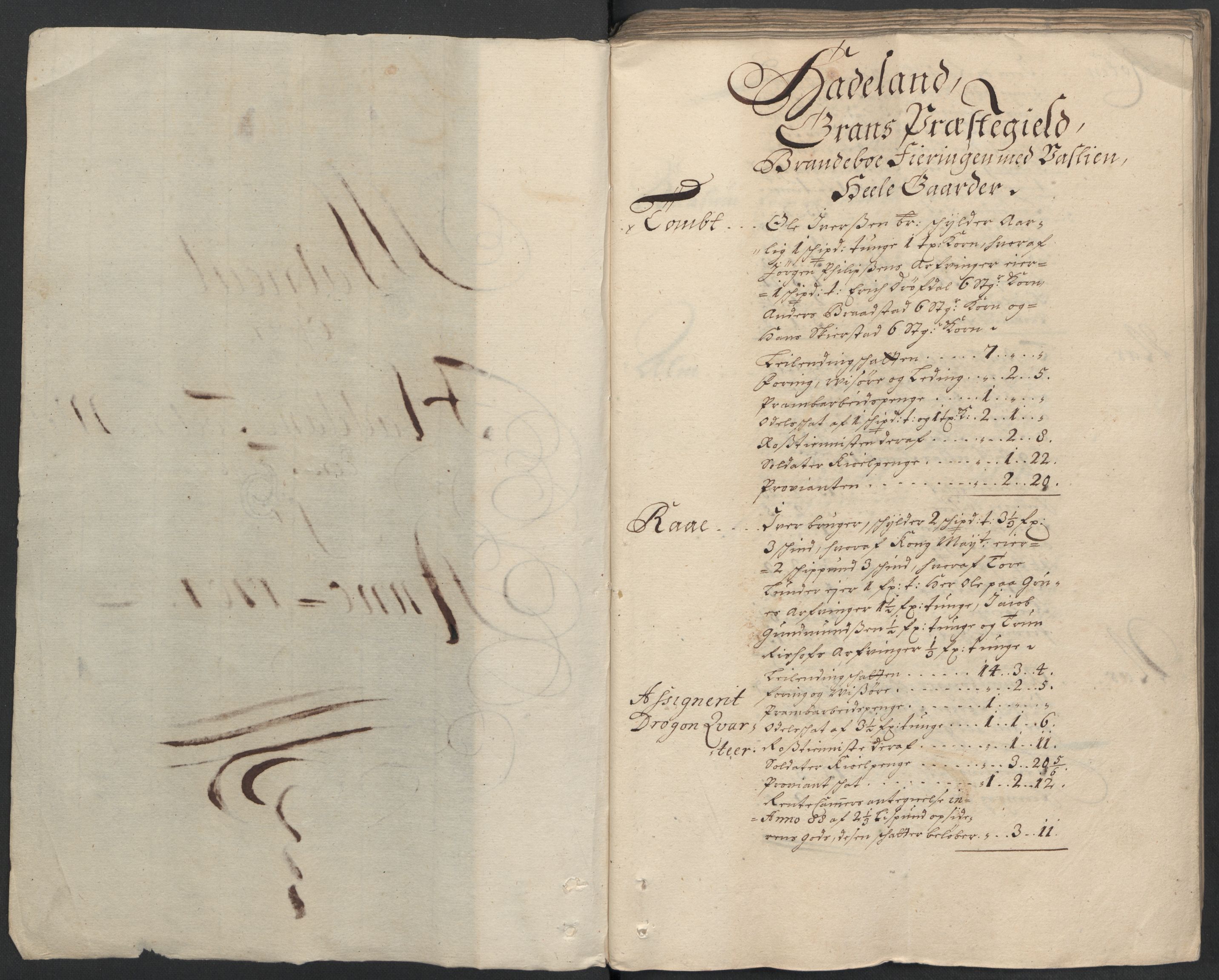 Rentekammeret inntil 1814, Reviderte regnskaper, Fogderegnskap, RA/EA-4092/R18/L1302: Fogderegnskap Hadeland, Toten og Valdres, 1704, p. 117