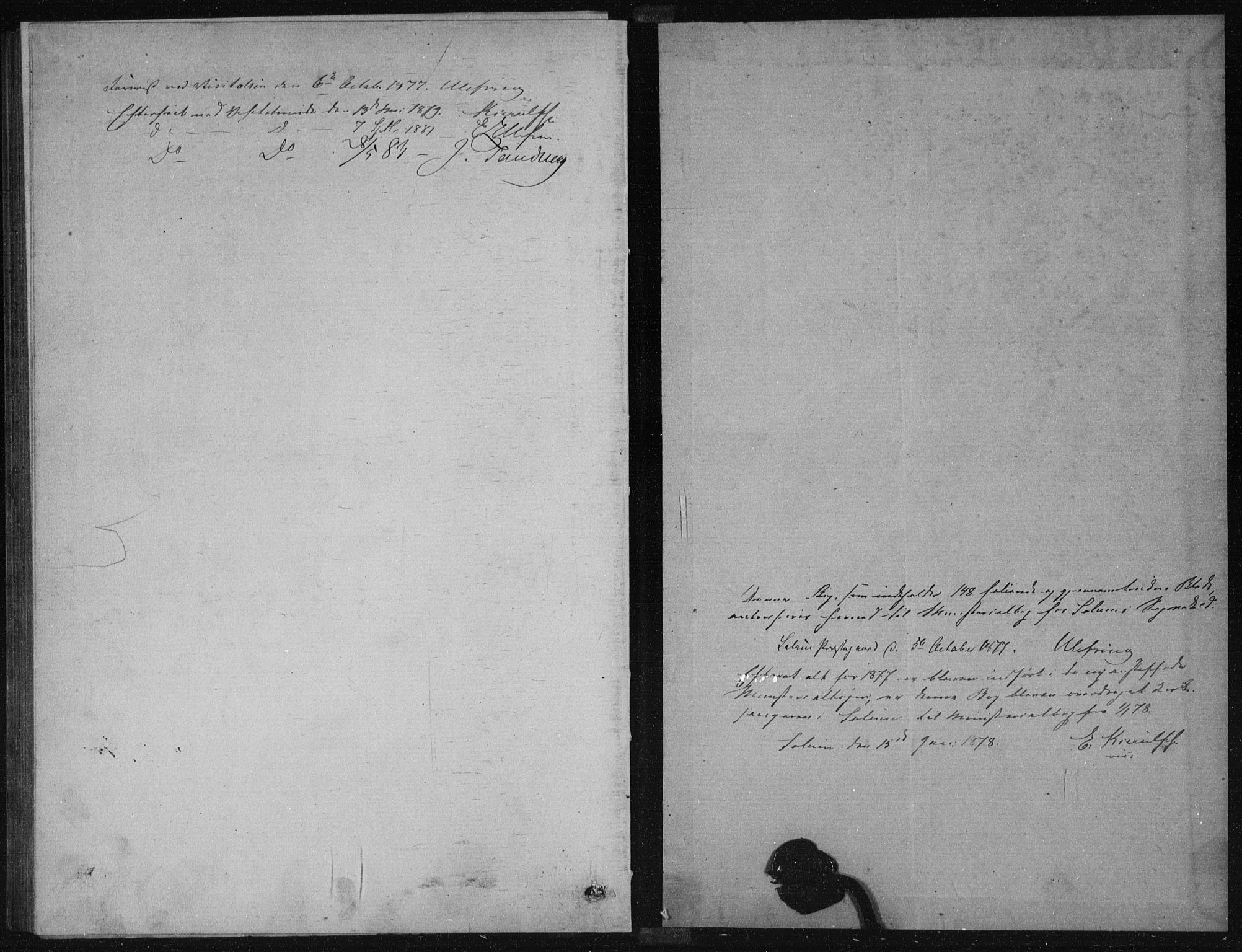 Solum kirkebøker, SAKO/A-306/G/Ga/L0005: Parish register (copy) no. I 5, 1877-1881