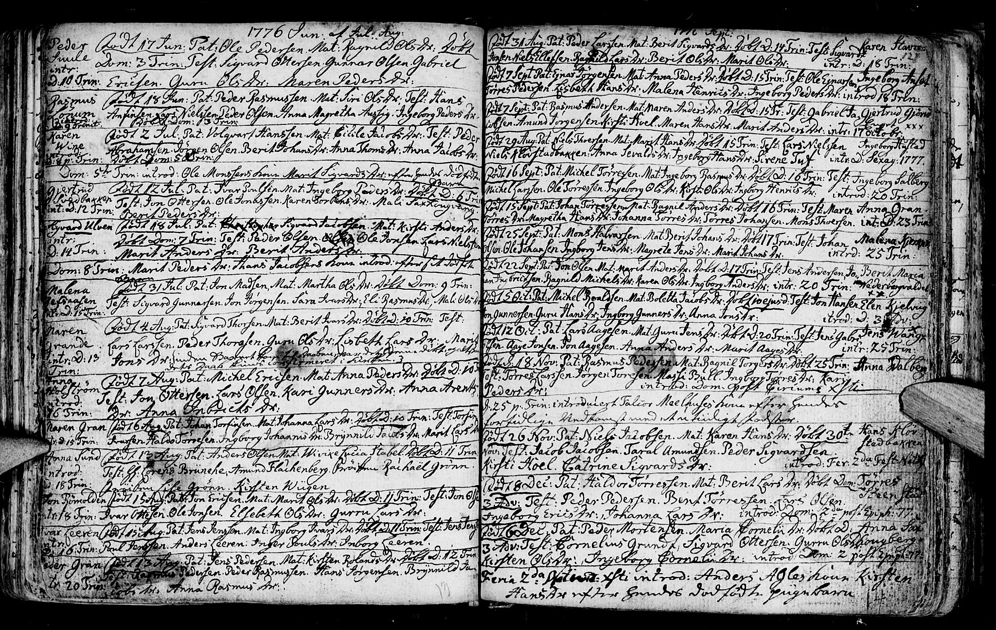 Ministerialprotokoller, klokkerbøker og fødselsregistre - Nord-Trøndelag, SAT/A-1458/730/L0273: Parish register (official) no. 730A02, 1762-1802, p. 124