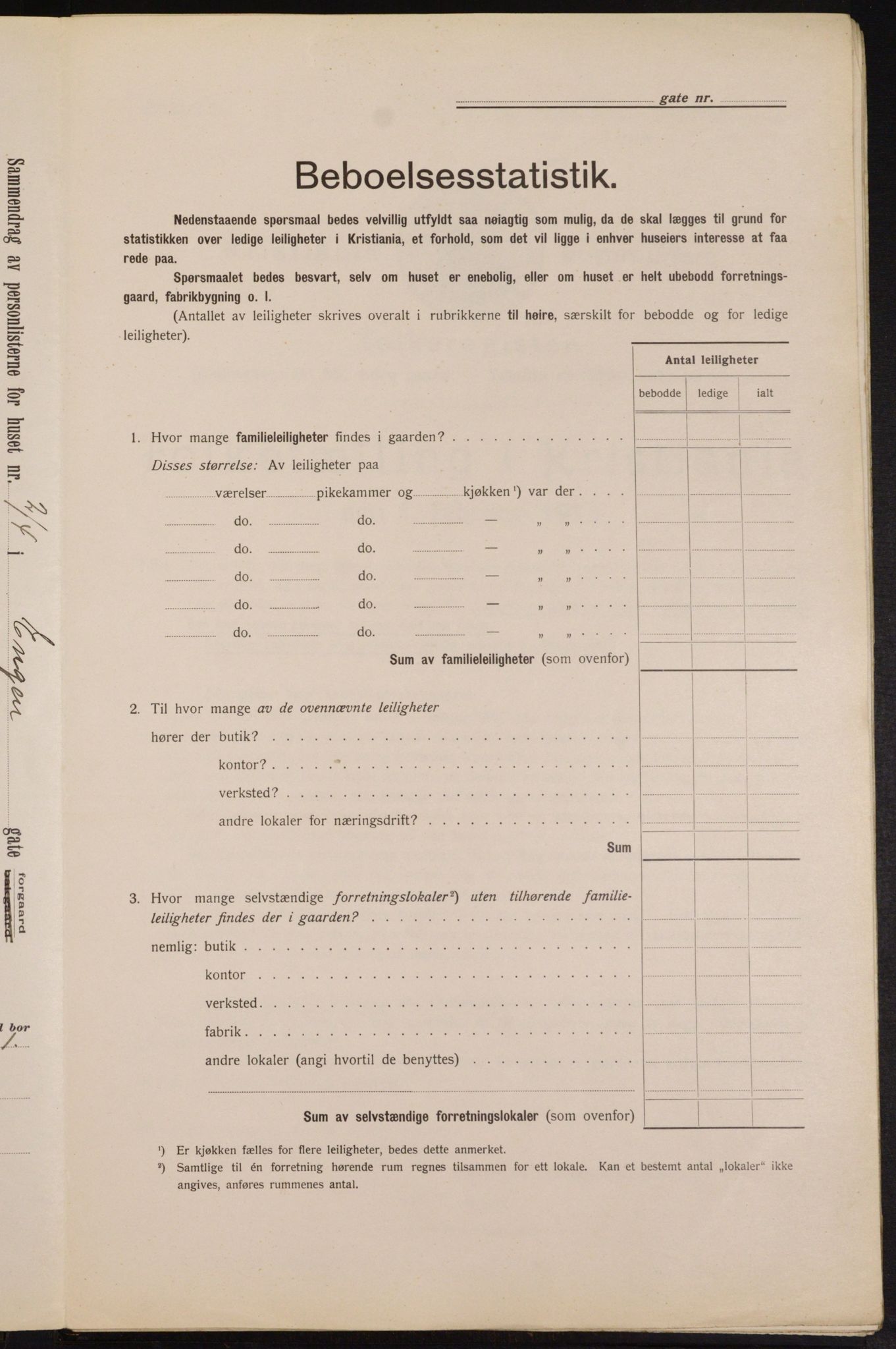 OBA, Municipal Census 1913 for Kristiania, 1913, p. 21820