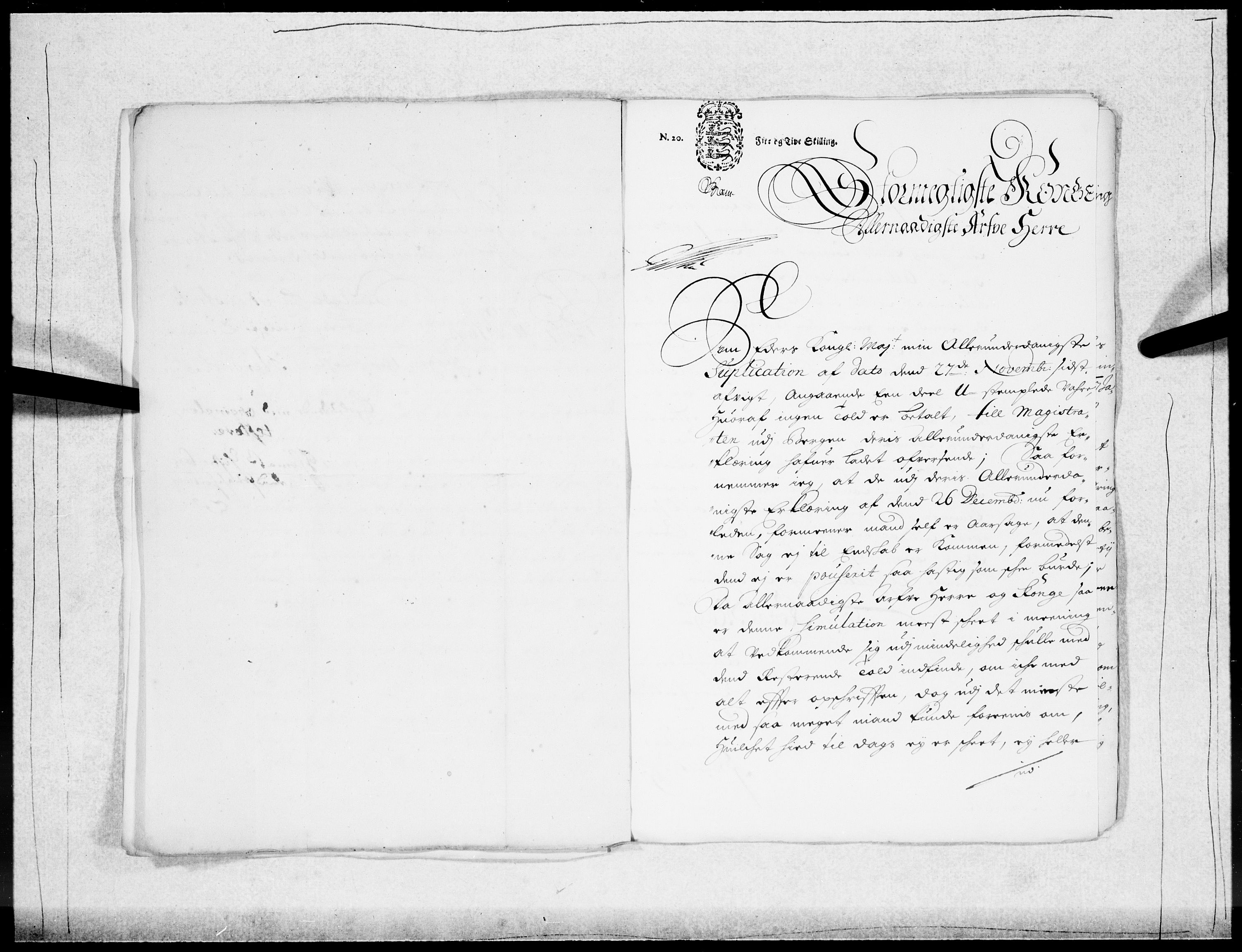 Danske Kanselli 1572-1799, AV/RA-EA-3023/F/Fc/Fcc/Fcca/L0046: Norske innlegg 1572-1799, 1693-1695, p. 139