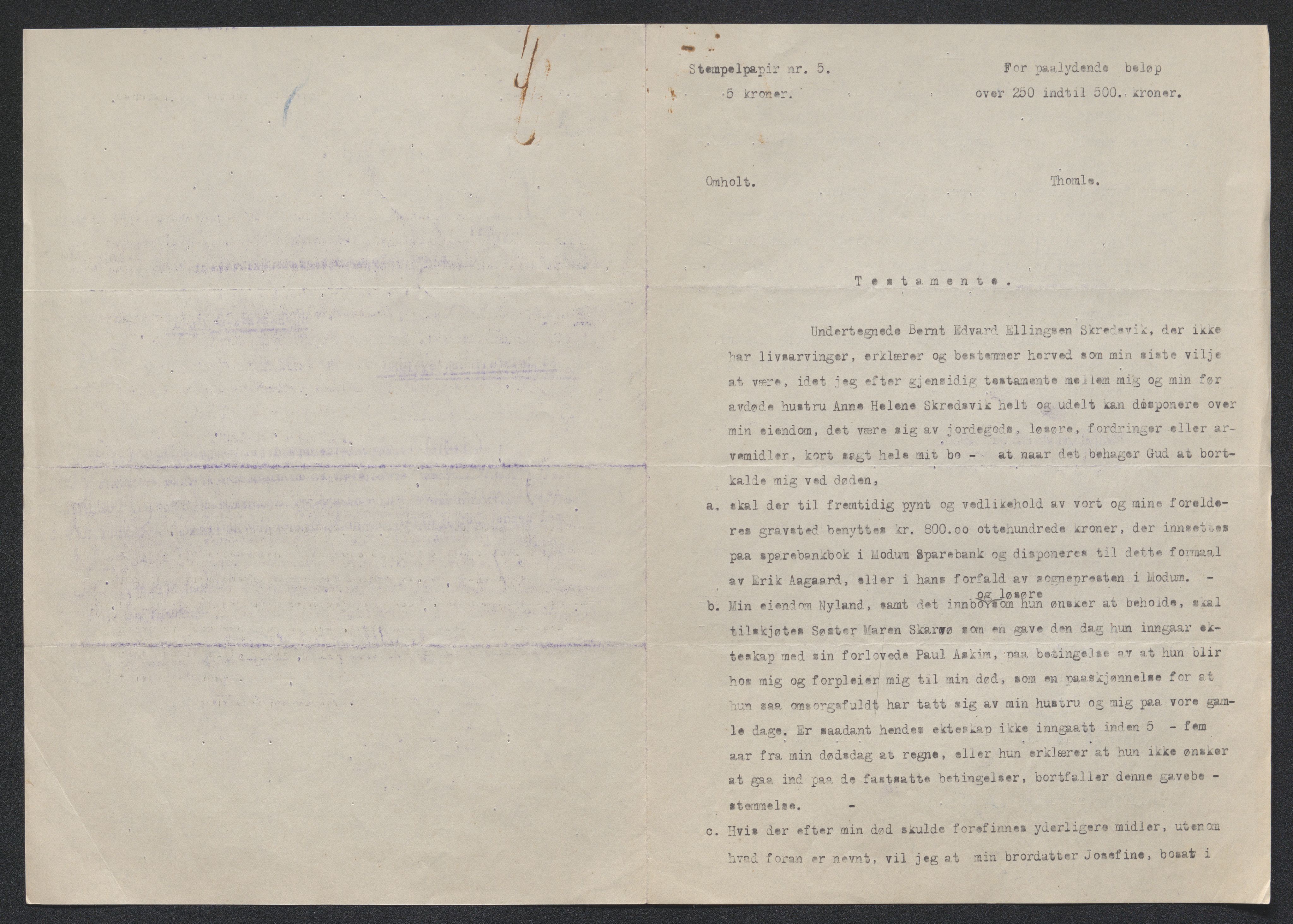 Eiker, Modum og Sigdal sorenskriveri, AV/SAKO-A-123/H/Ha/Hab/L0046: Dødsfallsmeldinger, 1930-1931, p. 32