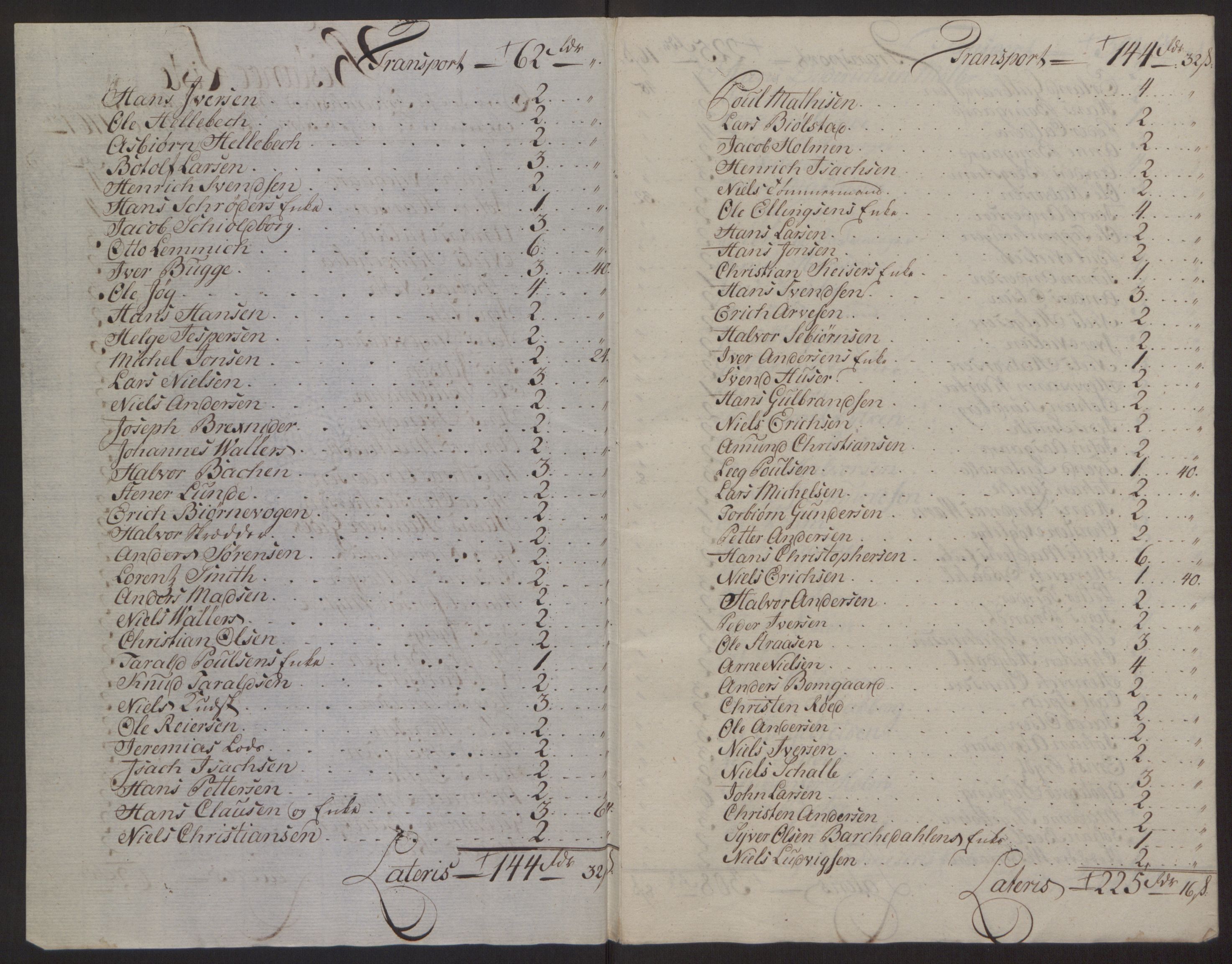 Rentekammeret inntil 1814, Reviderte regnskaper, Byregnskaper, RA/EA-4066/R/Rb/L0029/0001: [B3] Kontribusjonsregnskap / Ekstraskatt, 1762-1772, p. 271