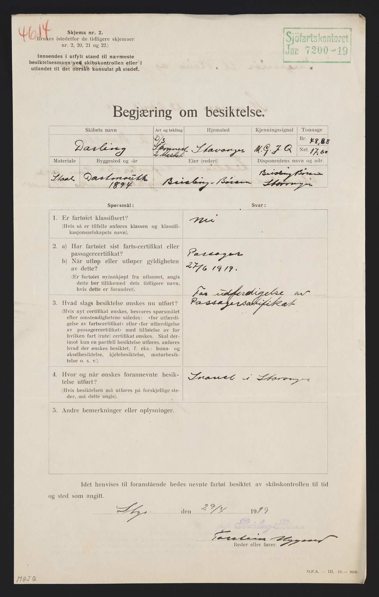 Sjøfartsdirektoratet med forløpere, skipsmapper slettede skip, AV/RA-S-4998/F/Fa/L0234: --, 1854-1920, p. 6