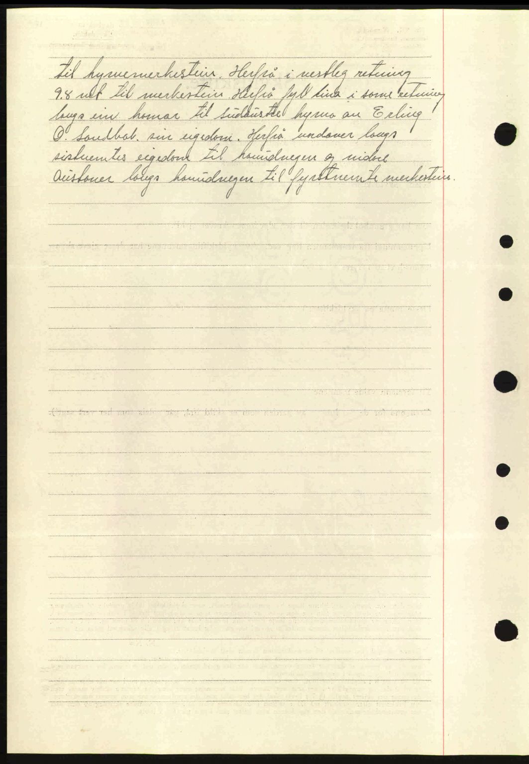 Nordfjord sorenskriveri, SAB/A-2801/02/02b/02bj/L0007: Mortgage book no. A7, 1941-1943, Diary no: : 1463/1942