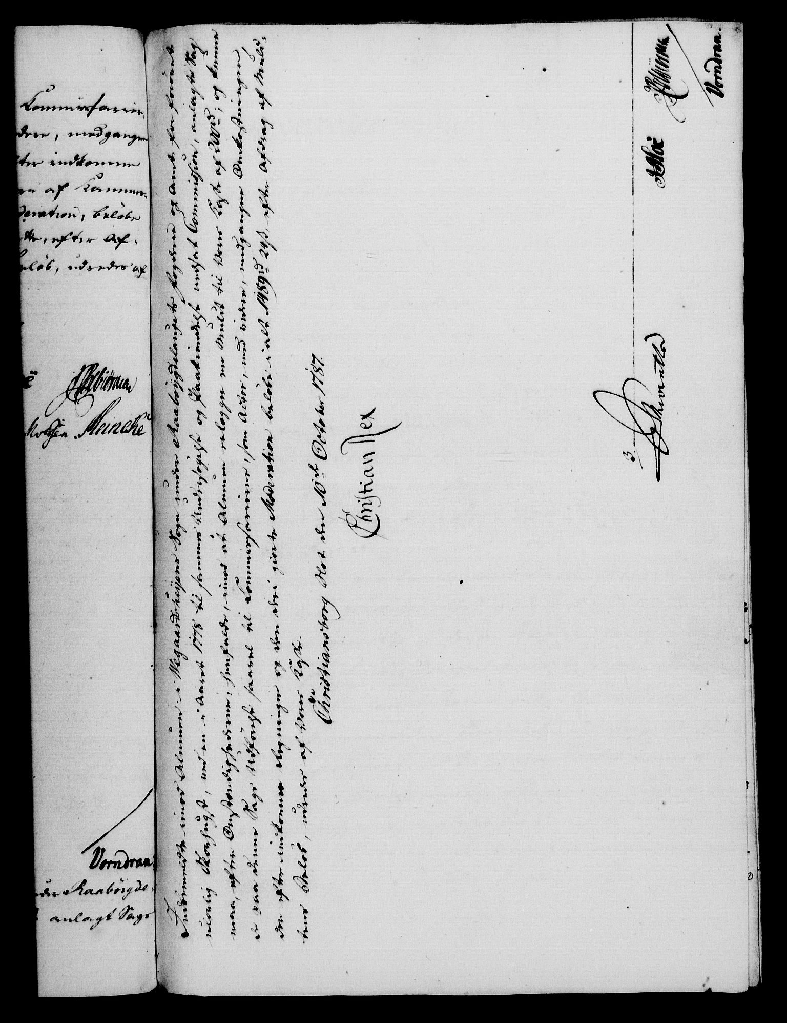 Rentekammeret, Kammerkanselliet, RA/EA-3111/G/Gf/Gfa/L0069: Norsk relasjons- og resolusjonsprotokoll (merket RK 52.69), 1787, p. 1070