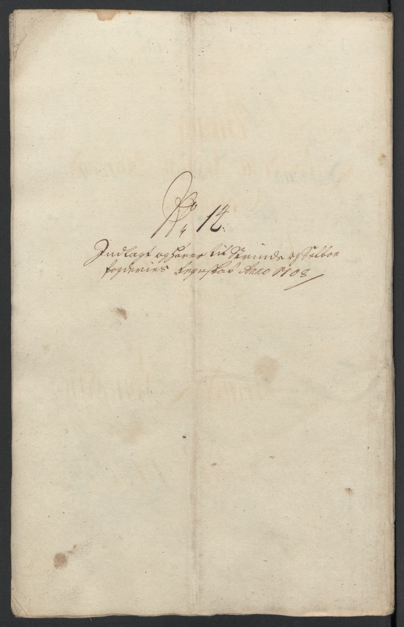 Rentekammeret inntil 1814, Reviderte regnskaper, Fogderegnskap, RA/EA-4092/R61/L4110: Fogderegnskap Strinda og Selbu, 1707-1708, p. 446