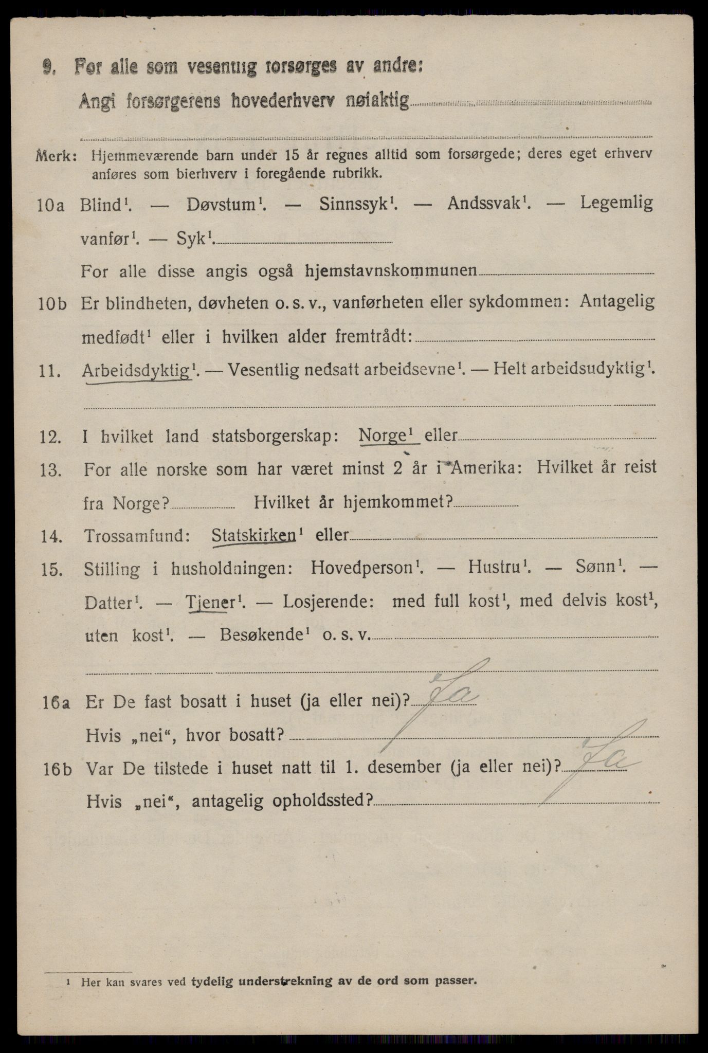 SAST, 1920 census for Mosterøy, 1920, p. 1917