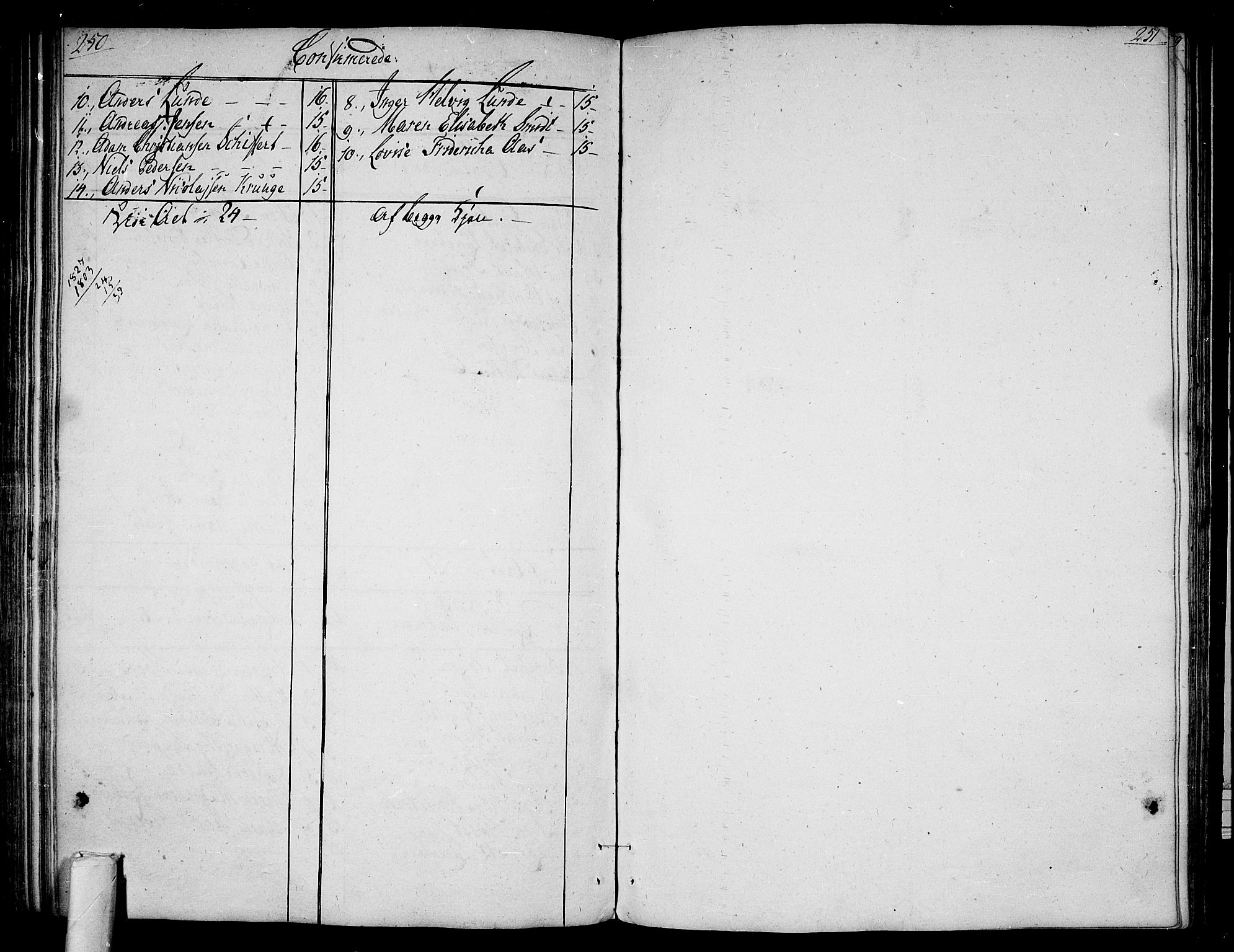 Tønsberg kirkebøker, AV/SAKO-A-330/F/Fb/L0002: Parish register (official) no. II 2, 1797-1809, p. 250-251