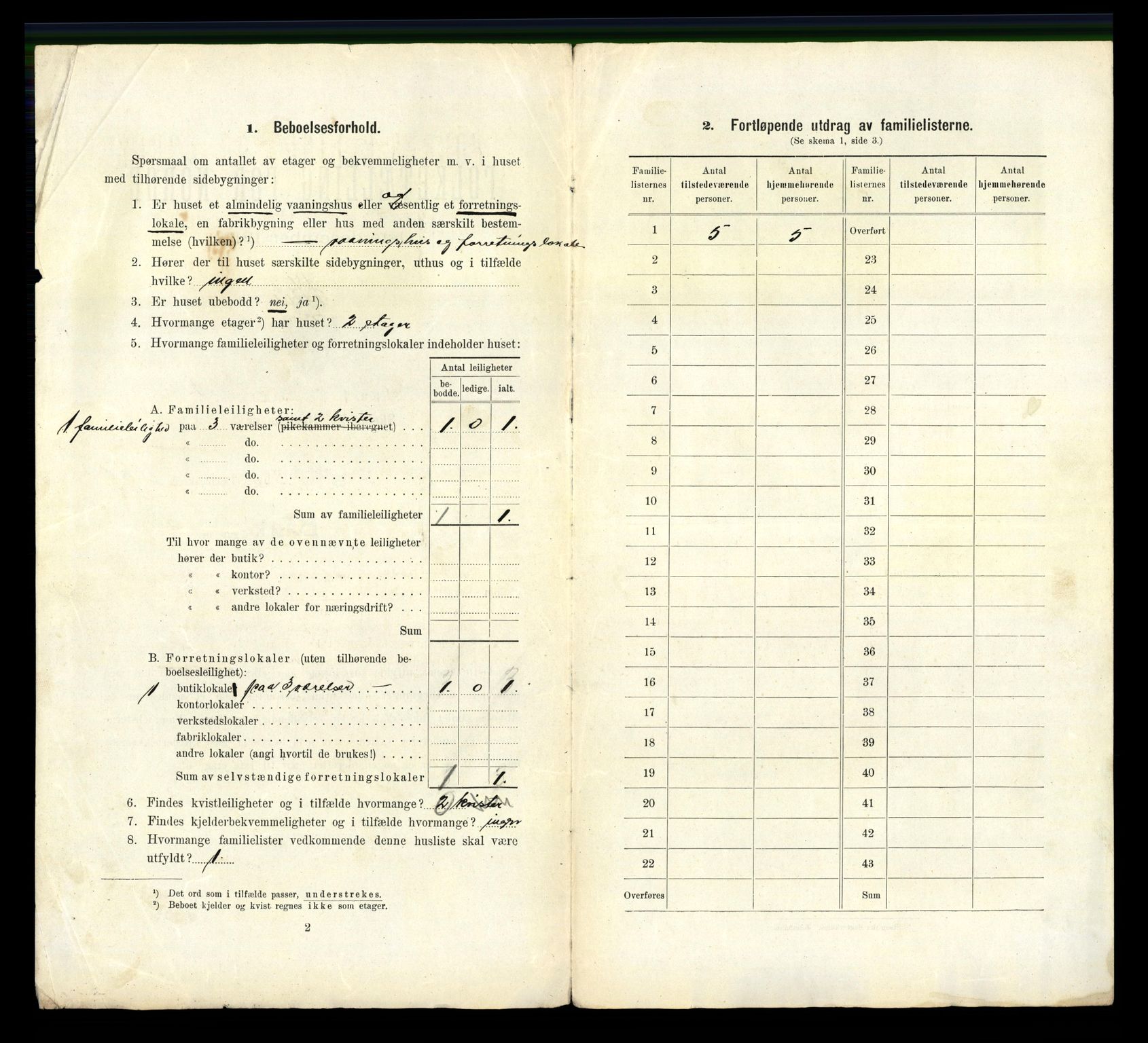 RA, 1910 census for Bergen, 1910, p. 28264