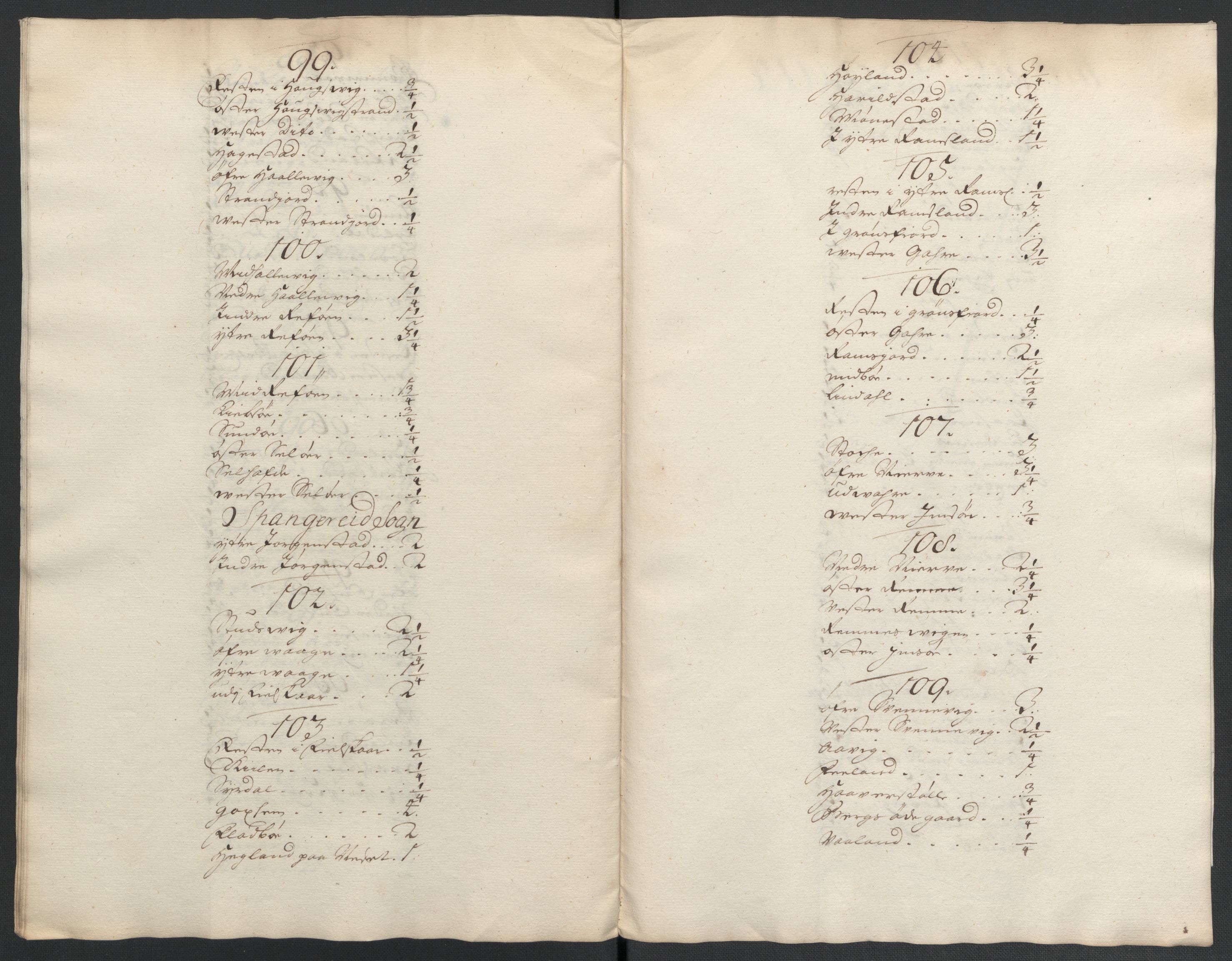 Rentekammeret inntil 1814, Reviderte regnskaper, Fogderegnskap, AV/RA-EA-4092/R43/L2551: Fogderegnskap Lista og Mandal, 1705-1709, p. 535