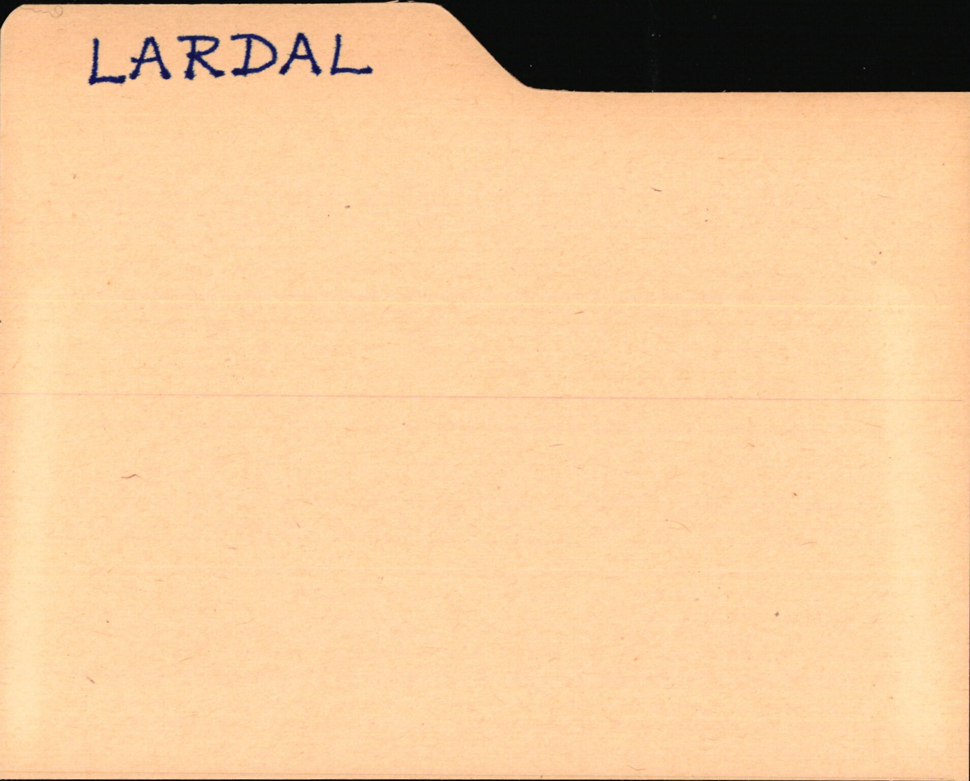 Statsarkivet i Kongsberg, AV/SAKO-A-0001/E/Ed/L0002/0007: Registerkort til avskrifter for eiendommer i Vestfold / Eiendommer i Lardal kommune, 1600-1950, p. 1
