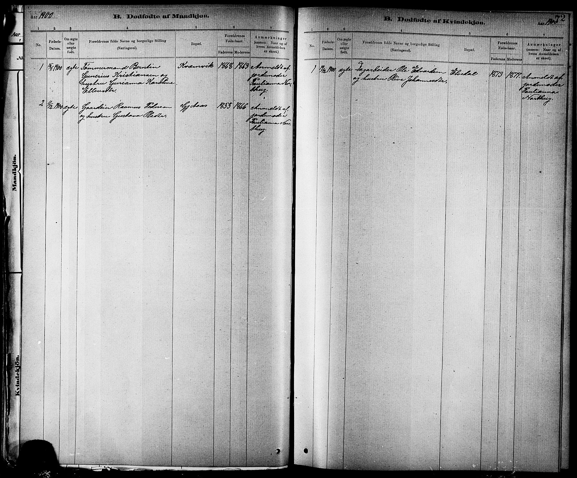 Ministerialprotokoller, klokkerbøker og fødselsregistre - Nord-Trøndelag, SAT/A-1458/744/L0423: Parish register (copy) no. 744C02, 1886-1905, p. 72