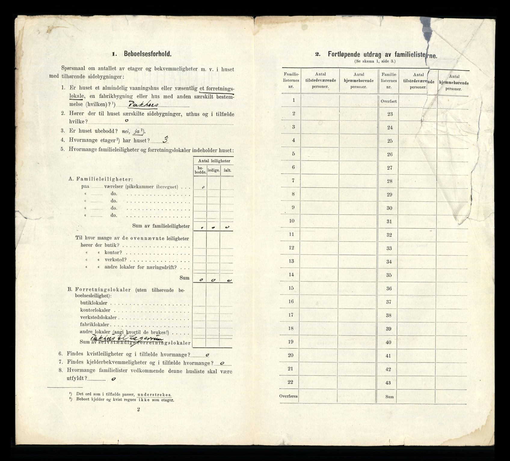 RA, 1910 census for Bergen, 1910, p. 43622