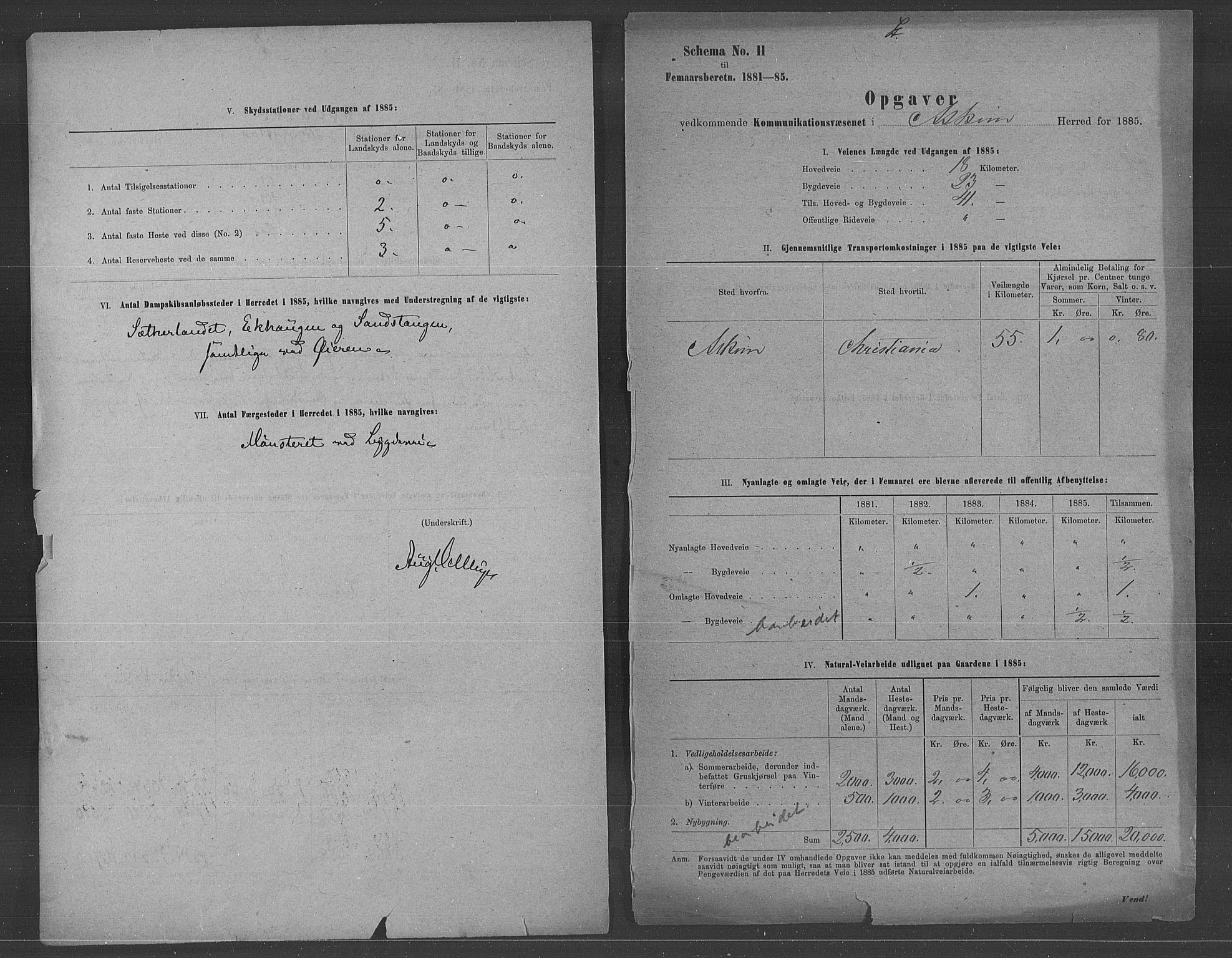 Statistisk sentralbyrå, Næringsøkonomiske emner, Generelt - Amtmennenes femårsberetninger, AV/RA-S-2233/F/Fa/L0061: --, 1881-1885, p. 730