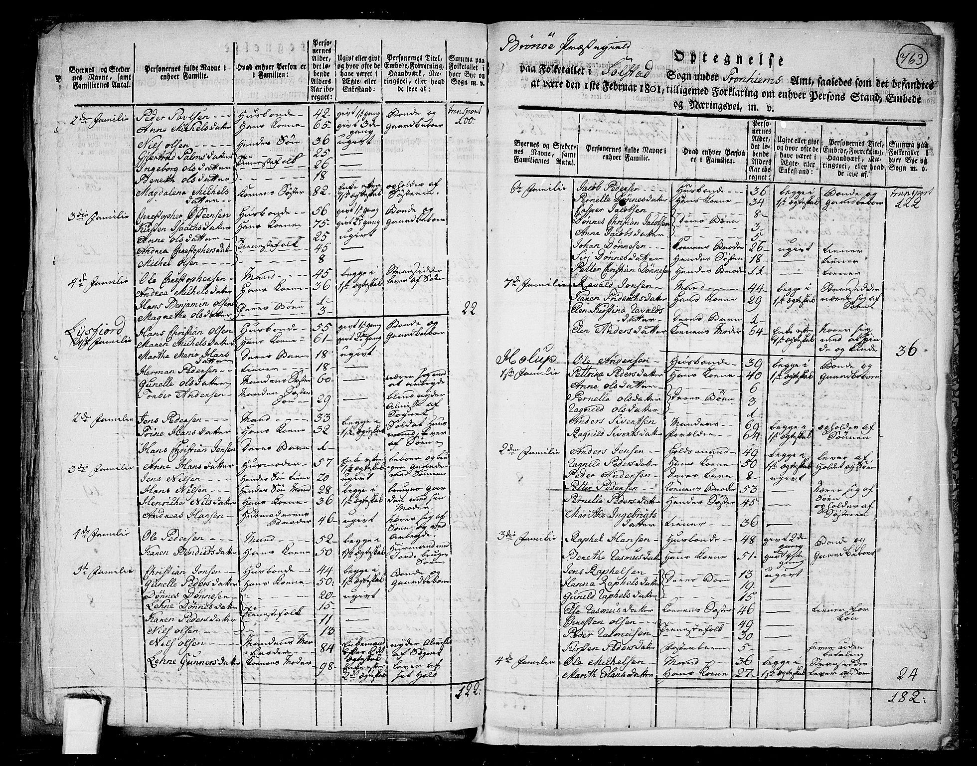 RA, 1801 census for 1814P Brønnøy, 1801, p. 762b-763a