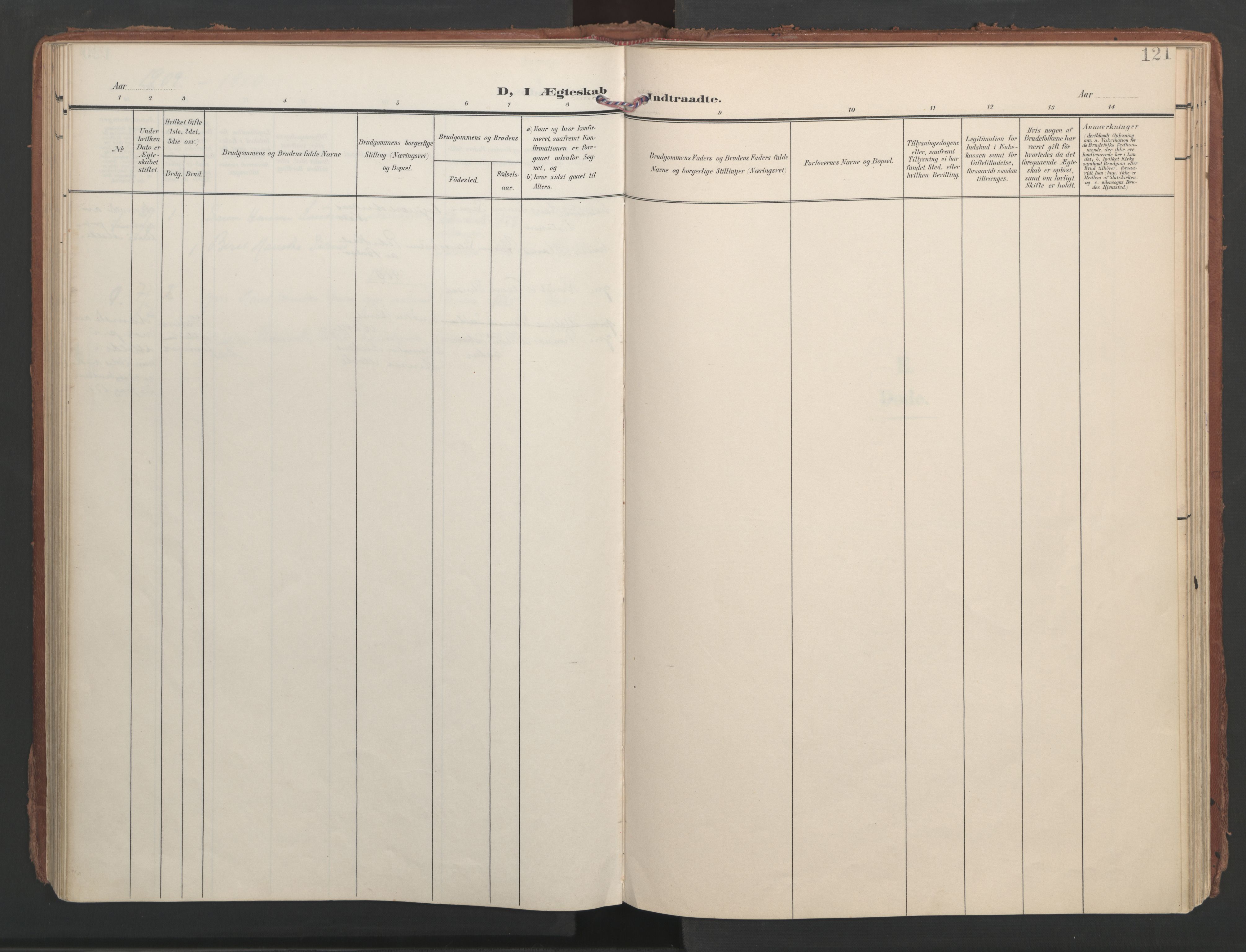 Ministerialprotokoller, klokkerbøker og fødselsregistre - Møre og Romsdal, AV/SAT-A-1454/547/L0605: Parish register (official) no. 547A07, 1907-1936, p. 121