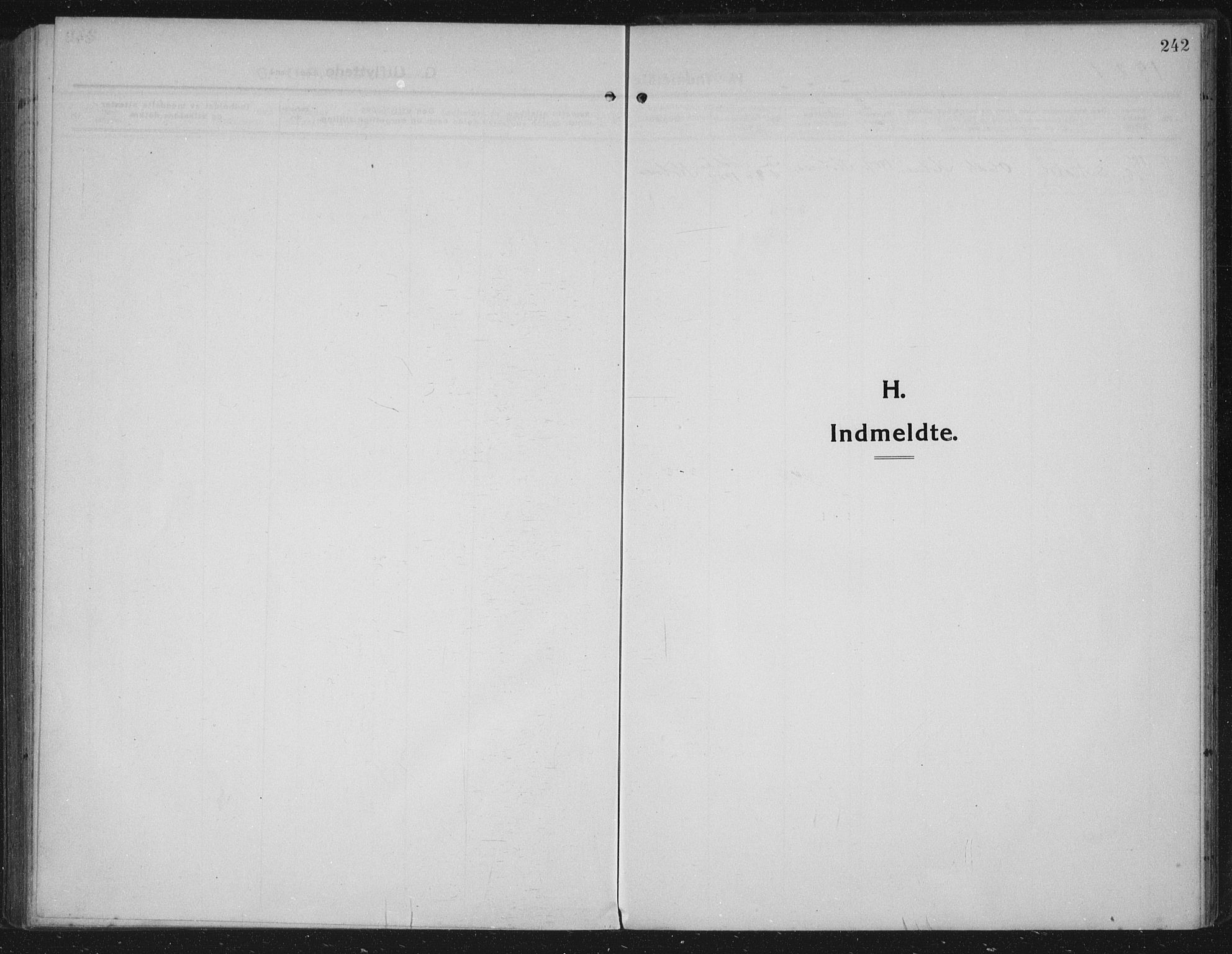 Håland sokneprestkontor, SAST/A-101802/002/C/L0001: Parish register (official) no. A 14, 1913-1927, p. 242