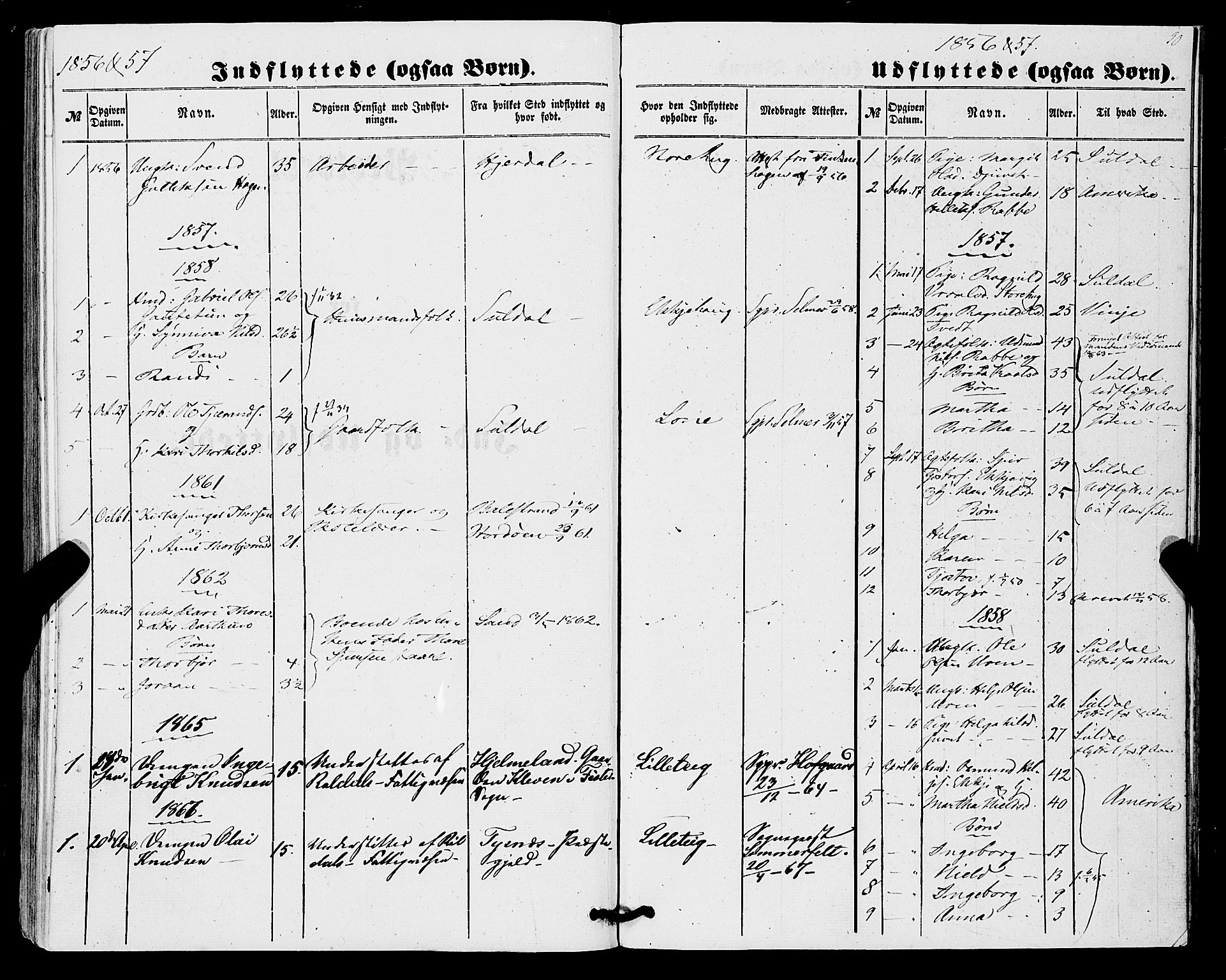 Røldal sokneprestembete, AV/SAB-A-100247: Parish register (official) no. A 3, 1856-1870, p. 90