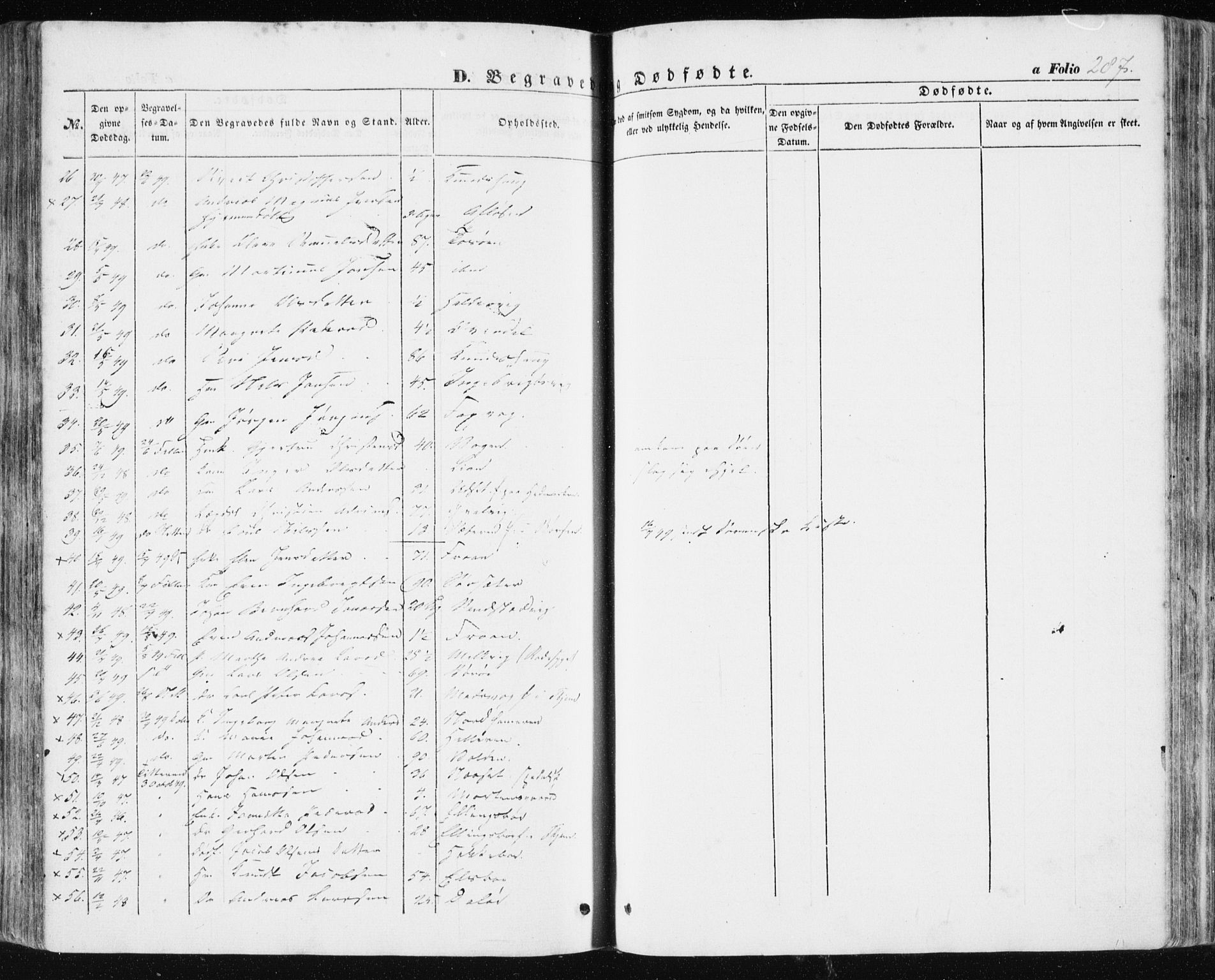 Ministerialprotokoller, klokkerbøker og fødselsregistre - Sør-Trøndelag, SAT/A-1456/634/L0529: Parish register (official) no. 634A05, 1843-1851, p. 287