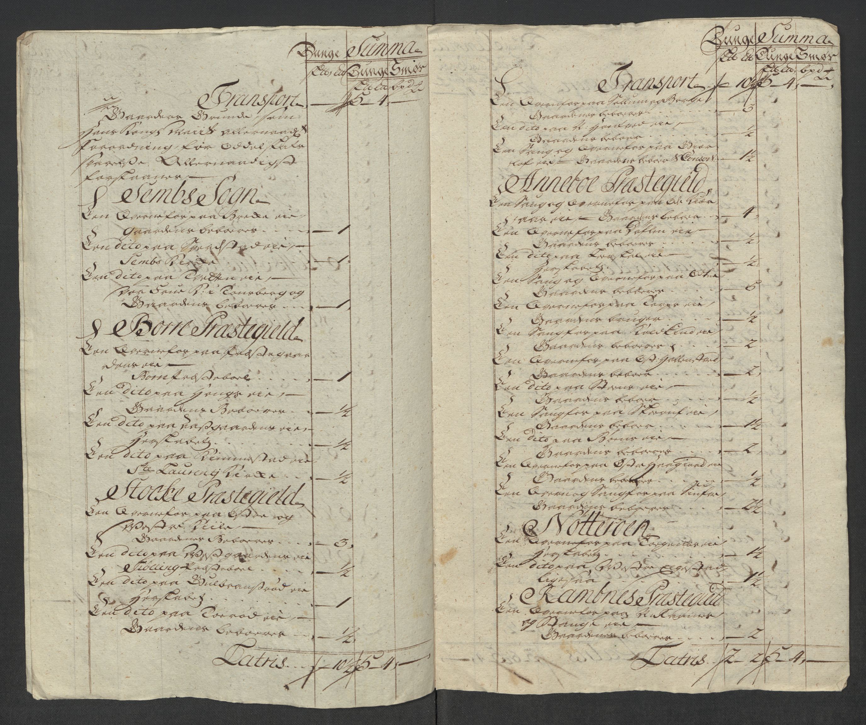 Rentekammeret inntil 1814, Reviderte regnskaper, Fogderegnskap, RA/EA-4092/R32/L1880: Fogderegnskap Jarlsberg grevskap, 1716, p. 288