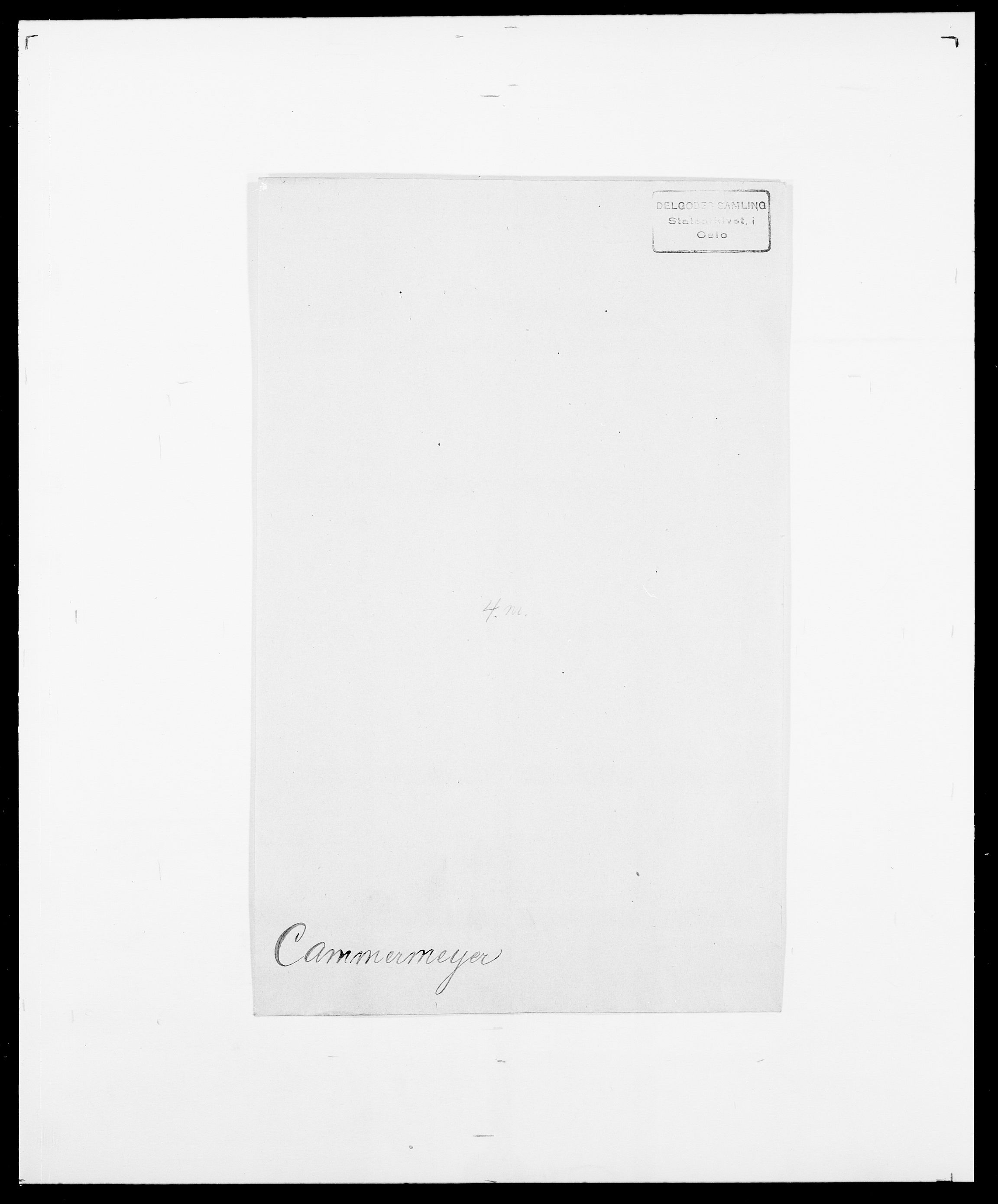 Delgobe, Charles Antoine - samling, AV/SAO-PAO-0038/D/Da/L0007: Buaas - Caphengst, p. 835