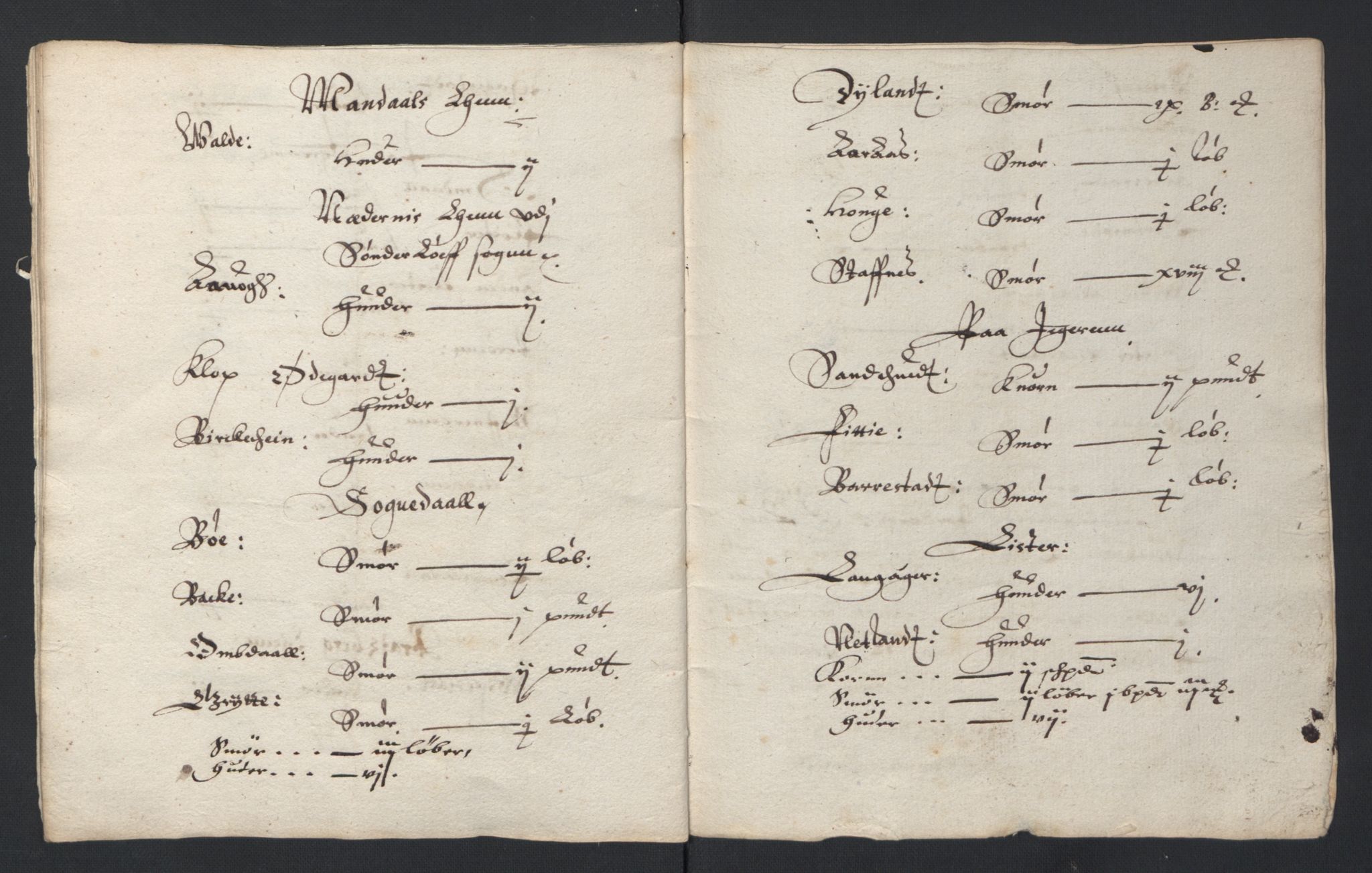 Stattholderembetet 1572-1771, AV/RA-EA-2870/Ek/L0007/0001: Jordebøker til utlikning av rosstjeneste 1624-1626: / Adelsjordebøker, 1624-1625, p. 107