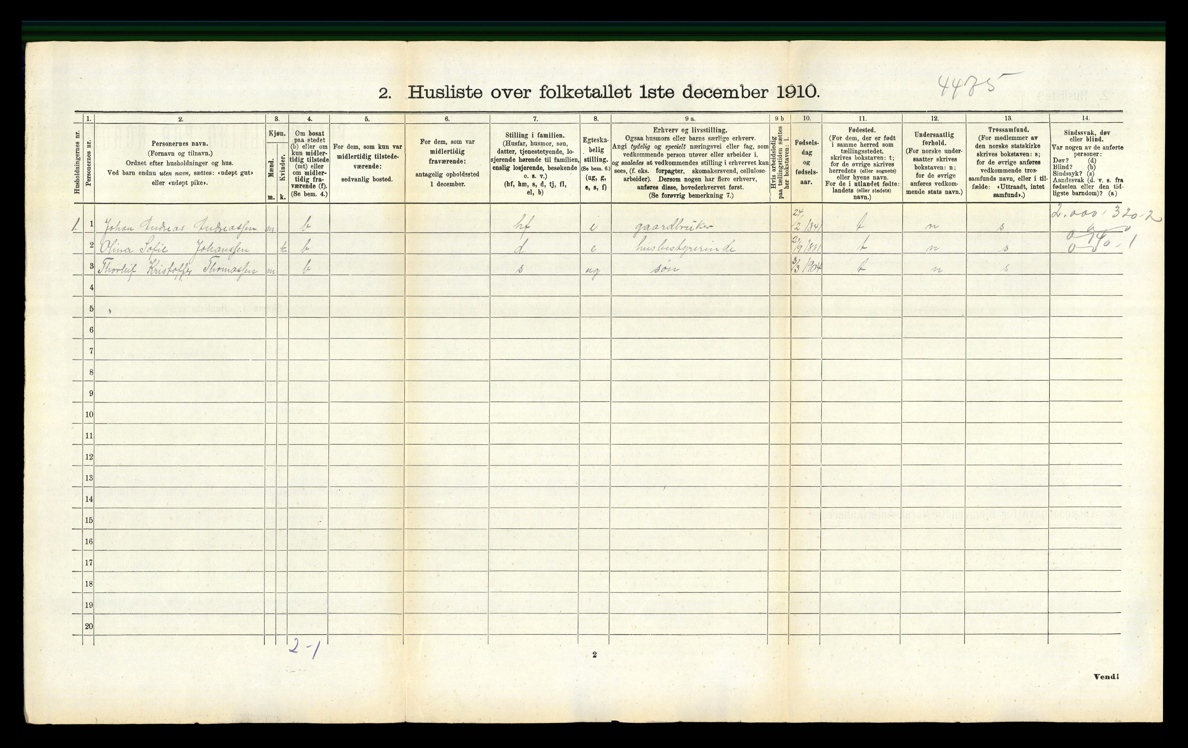 RA, 1910 census for Herøy, 1910, p. 1010