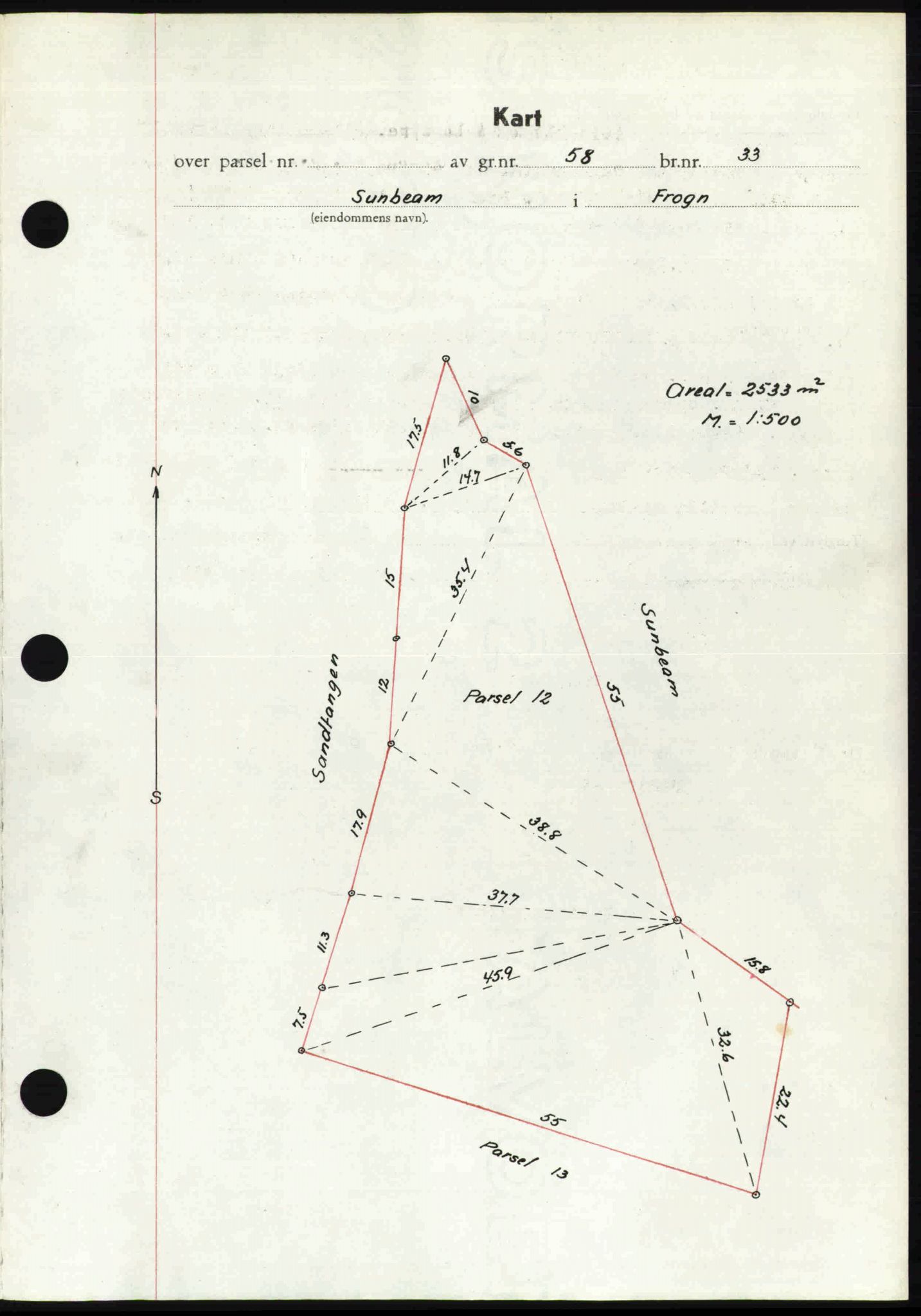 Follo sorenskriveri, SAO/A-10274/G/Ga/Gaa/L0085: Mortgage book no. I 85, 1948-1948, Diary no: : 4524/1948