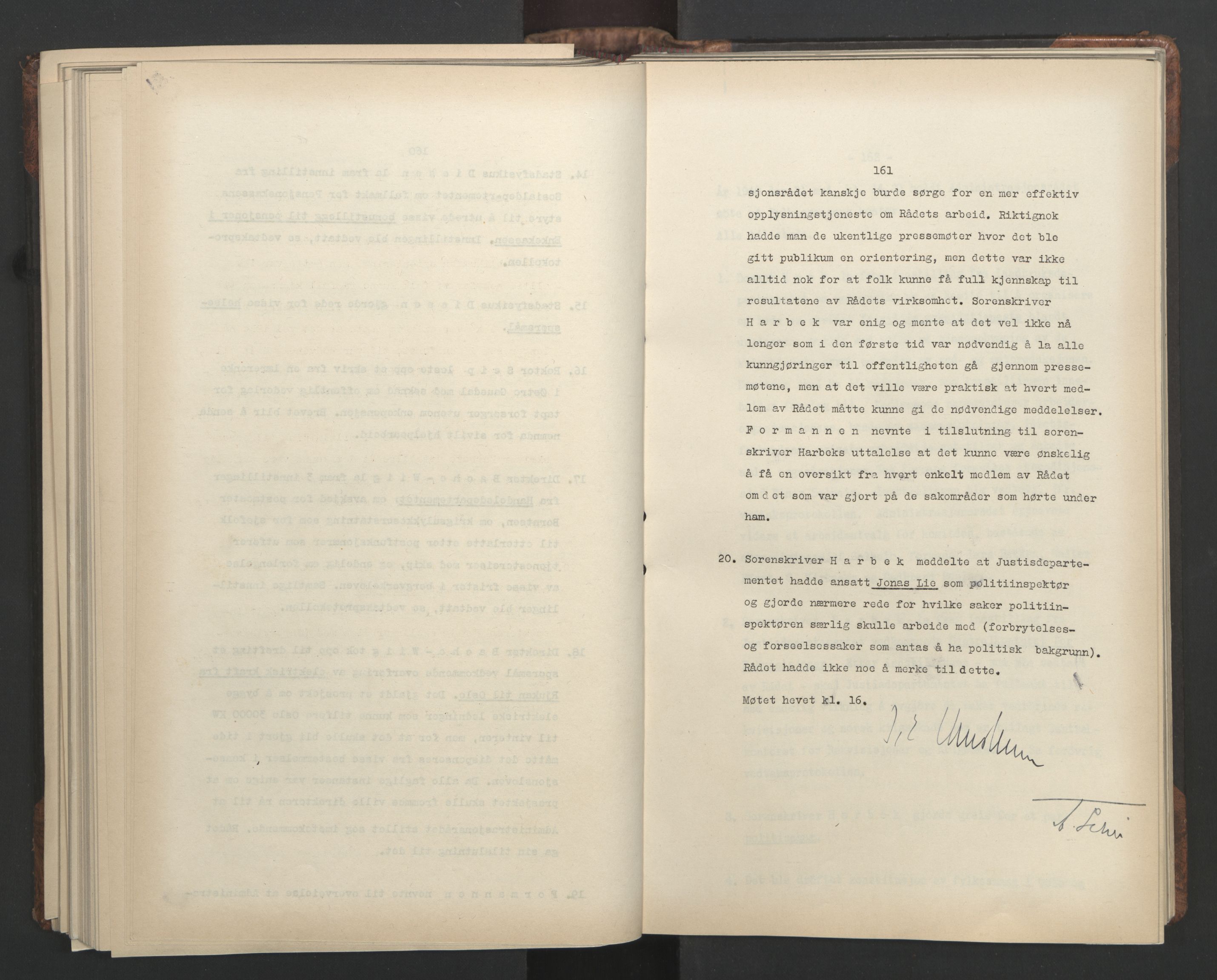 Administrasjonsrådet, AV/RA-S-1004/A/L0001: Møteprotokoll med tillegg 15/4-25/9, 1940, p. 161