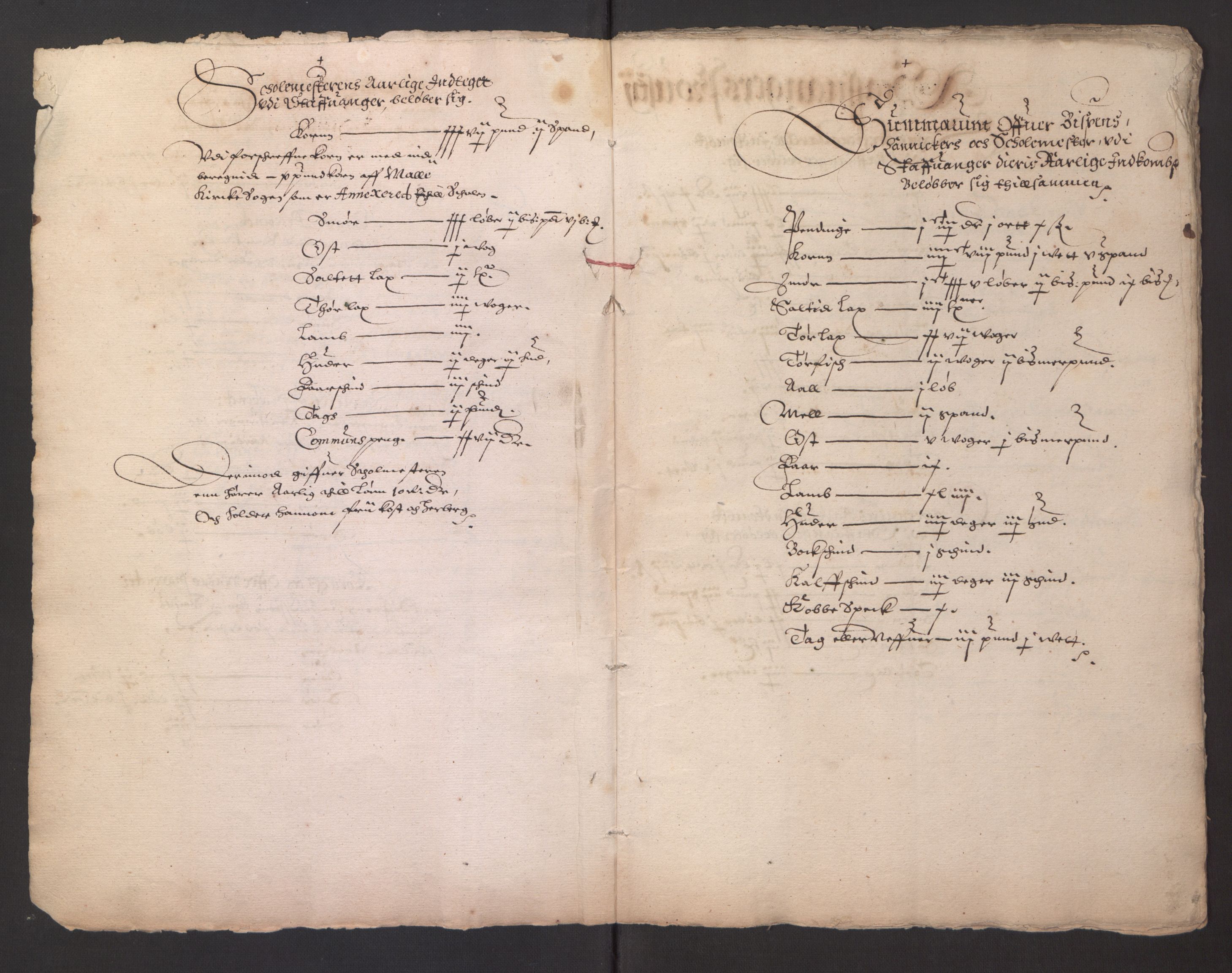 Stattholderembetet 1572-1771, AV/RA-EA-2870/Ek/L0014/0002: Jordebøker til utlikning av rosstjeneste 1624-1626: / Kirke- og prestebolsinntekter i Stavanger bispedømme, 1625, p. 5