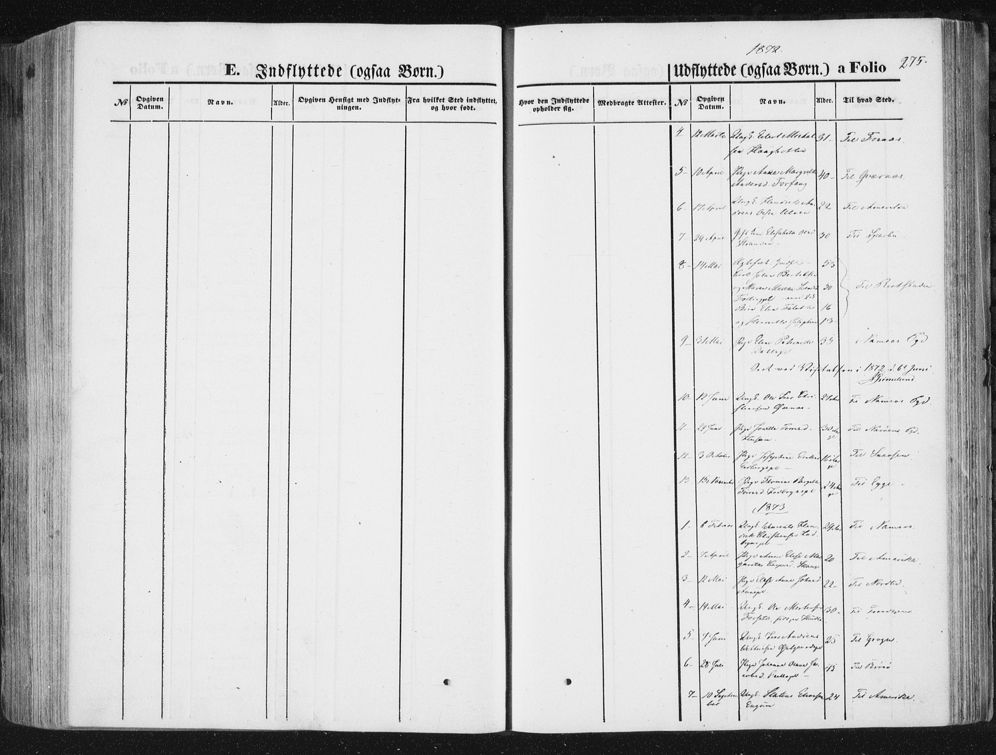 Ministerialprotokoller, klokkerbøker og fødselsregistre - Nord-Trøndelag, SAT/A-1458/746/L0447: Parish register (official) no. 746A06, 1860-1877, p. 275