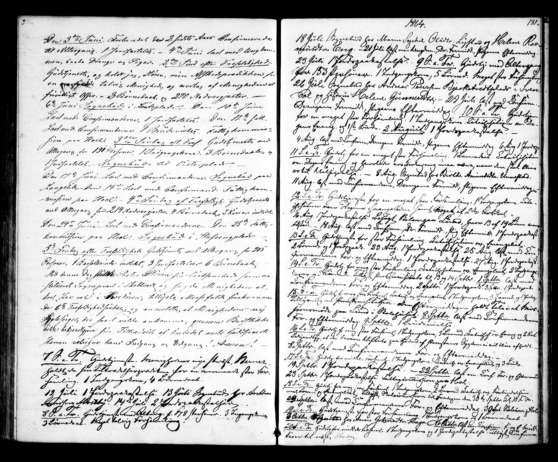 Skiptvet prestekontor Kirkebøker, AV/SAO-A-20009/F/Fa/L0007: Parish register (official) no. 7, 1861-1866, p. 181