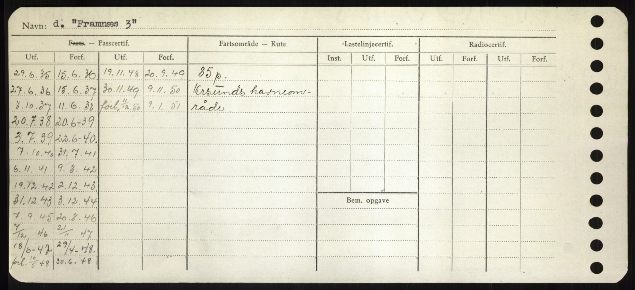 Sjøfartsdirektoratet med forløpere, Skipsmålingen, AV/RA-S-1627/H/Hd/L0011: Fartøy, Fla-Får, p. 292