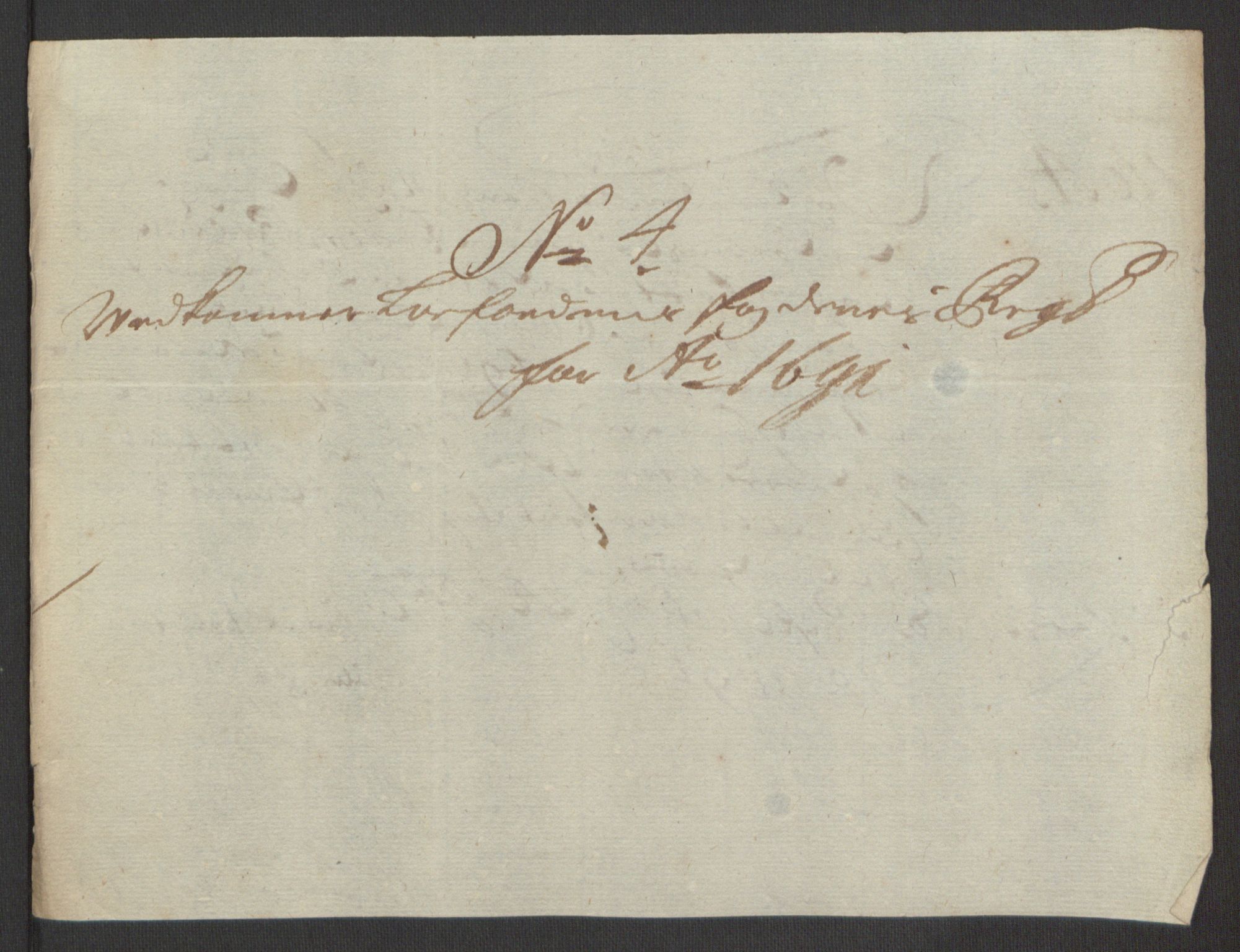 Rentekammeret inntil 1814, Reviderte regnskaper, Fogderegnskap, AV/RA-EA-4092/R67/L4675: Fogderegnskap Vesterålen, Andenes og Lofoten, 1691-1693, p. 96