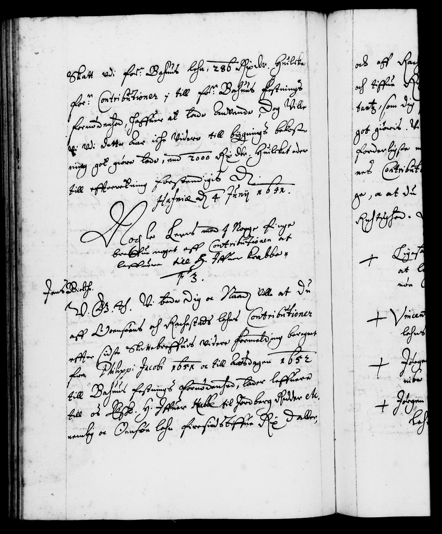 Danske Kanselli 1572-1799, AV/RA-EA-3023/F/Fc/Fca/Fcab/L0008: Norske tegnelser (mikrofilm), 1648-1652, p. 258b