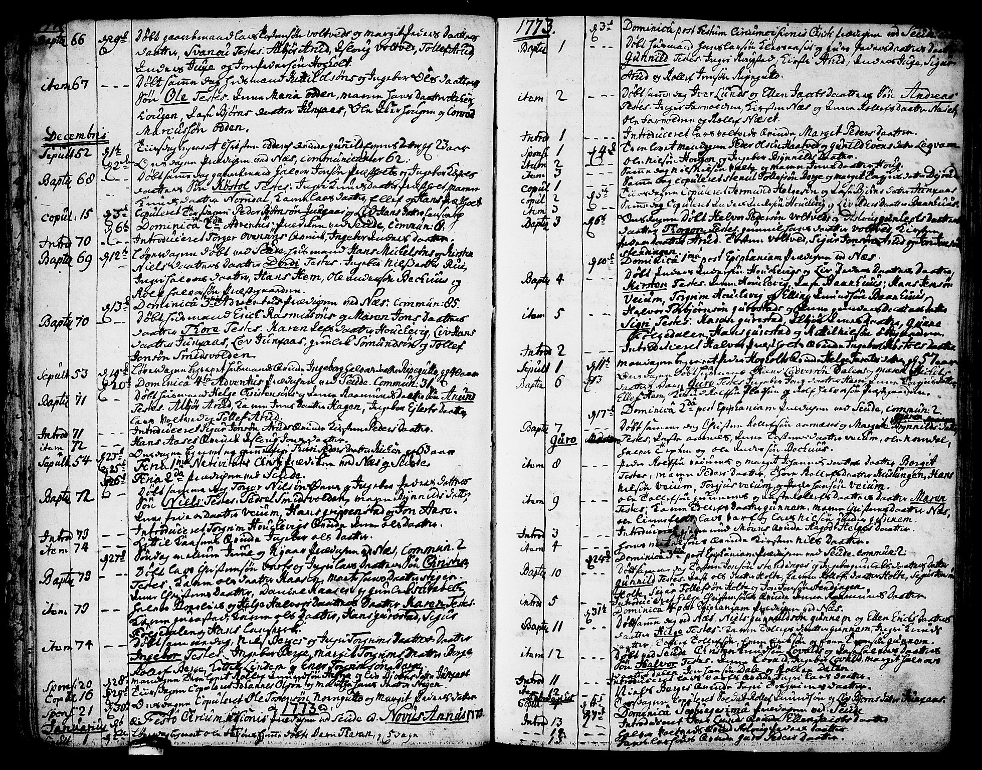 Sauherad kirkebøker, SAKO/A-298/F/Fa/L0004: Parish register (official) no. I 4, 1767-1814