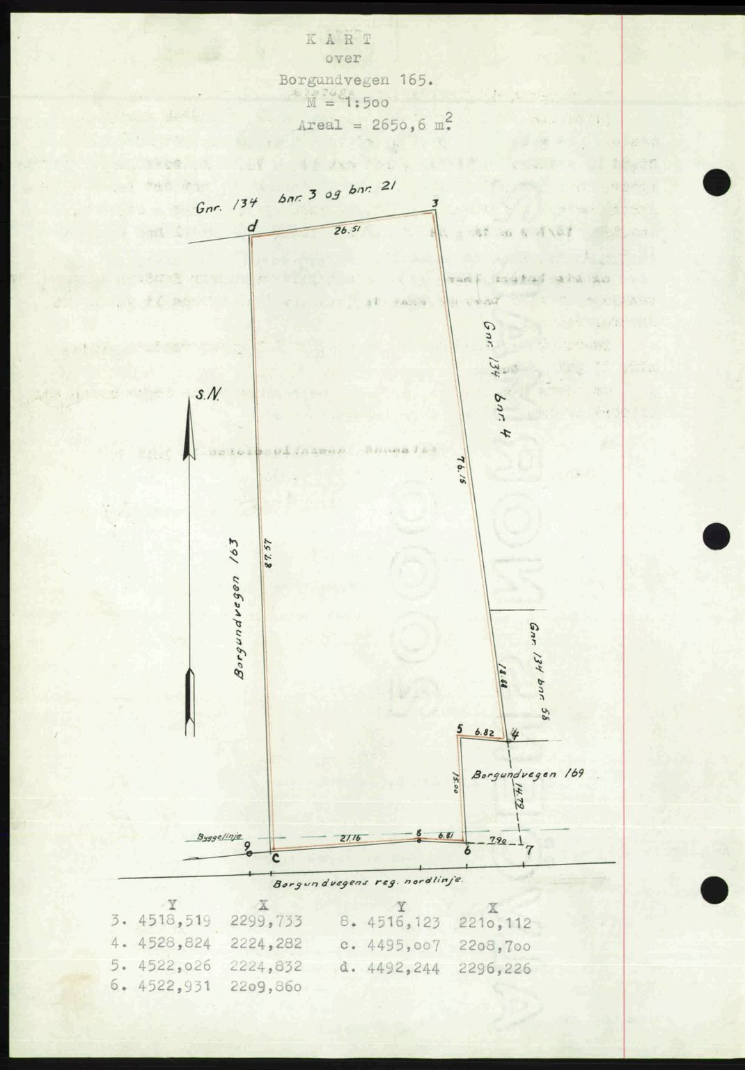 Ålesund byfogd, AV/SAT-A-4384: Mortgage book no. 36b, 1946-1947, Diary no: : 534/1946