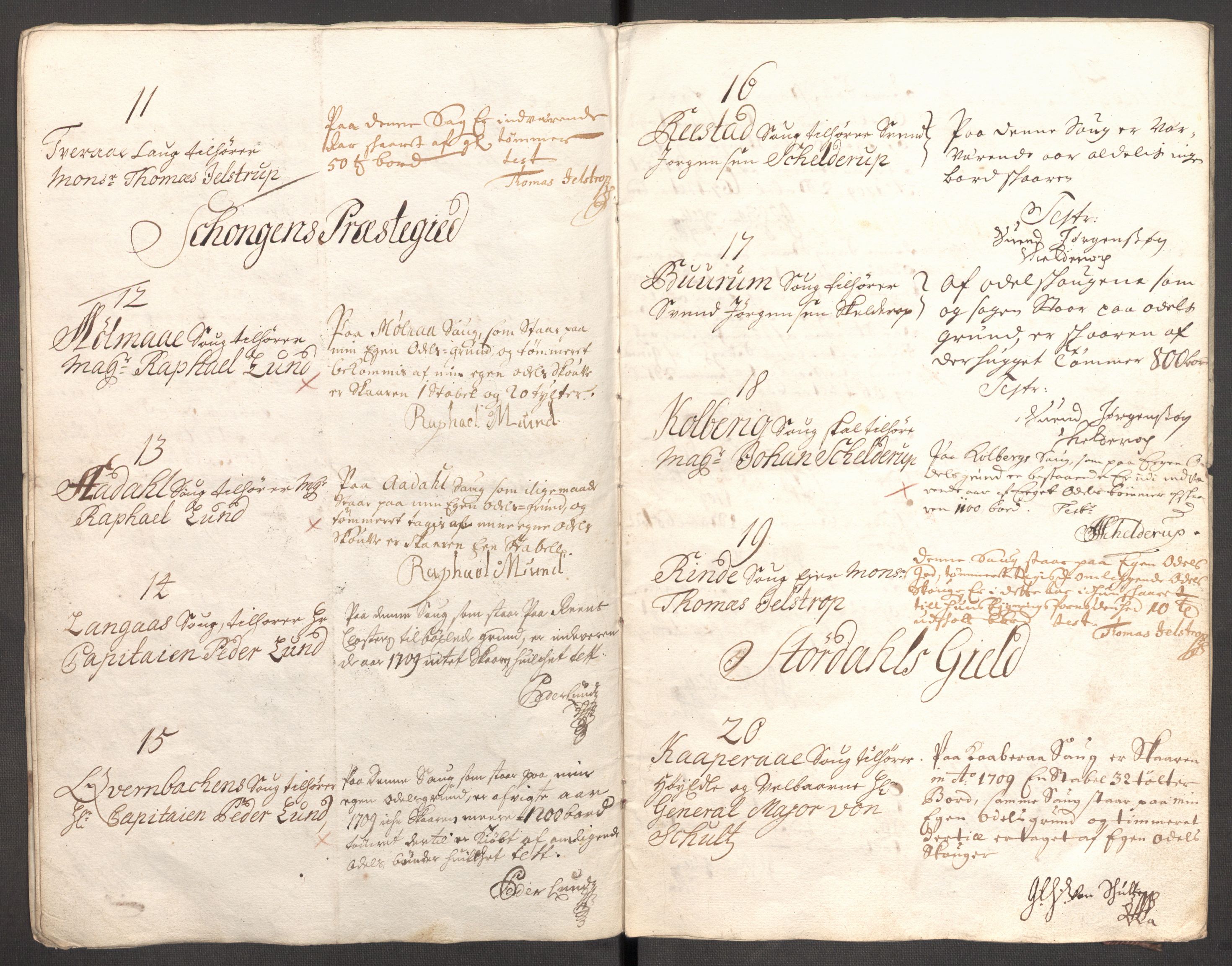 Rentekammeret inntil 1814, Reviderte regnskaper, Fogderegnskap, AV/RA-EA-4092/R62/L4199: Fogderegnskap Stjørdal og Verdal, 1709, p. 140