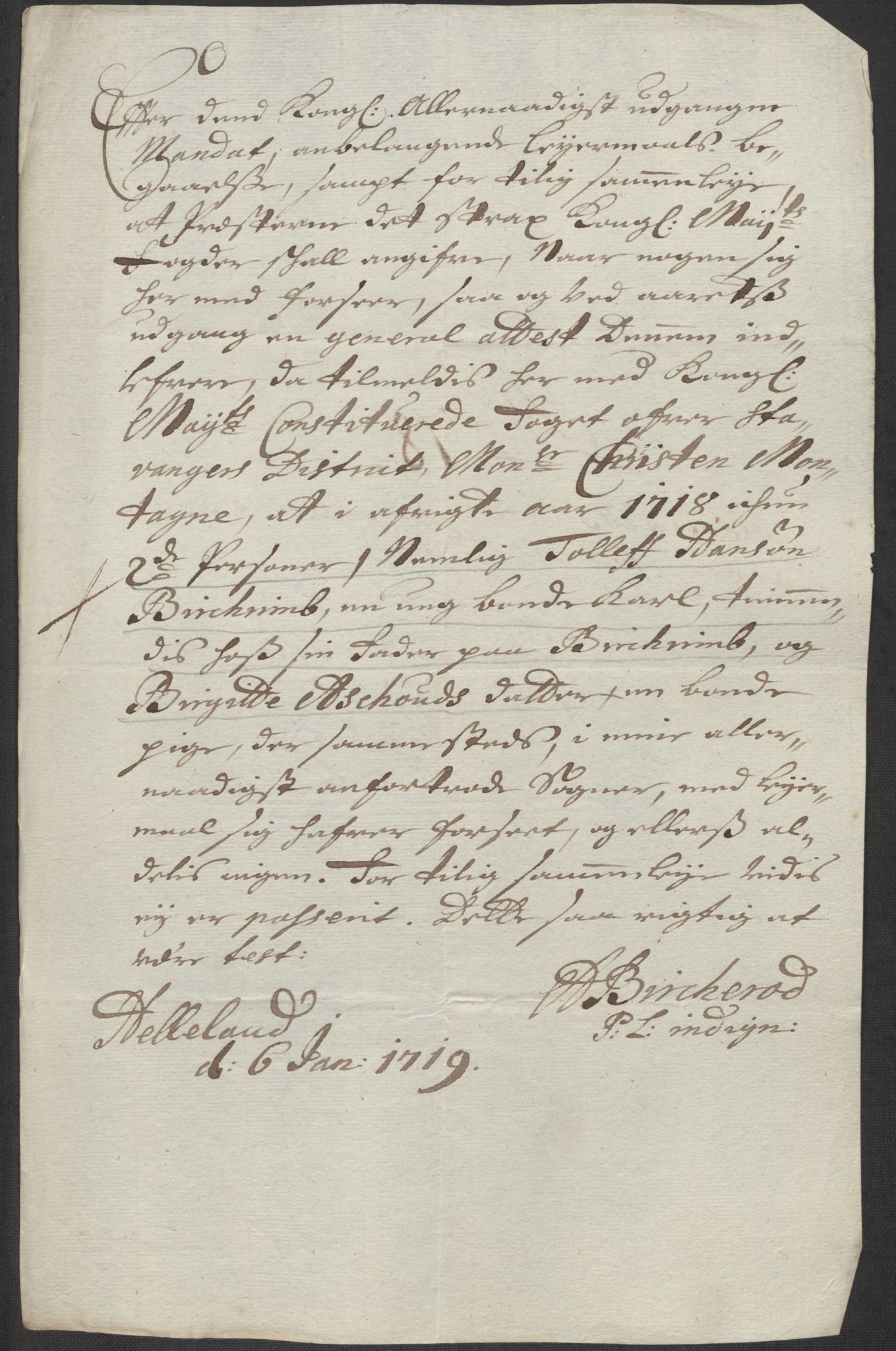 Rentekammeret inntil 1814, Reviderte regnskaper, Fogderegnskap, AV/RA-EA-4092/R46/L2743: Fogderegnskap Jæren og Dalane, 1718, p. 314