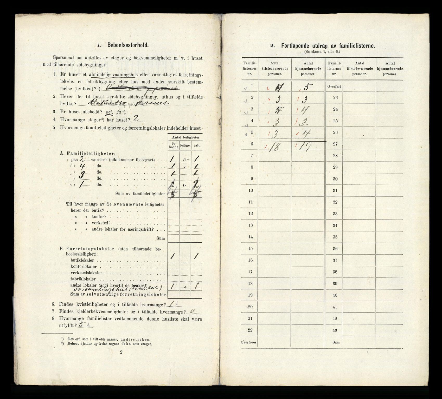 RA, 1910 census for Kristiansund, 1910, p. 6858