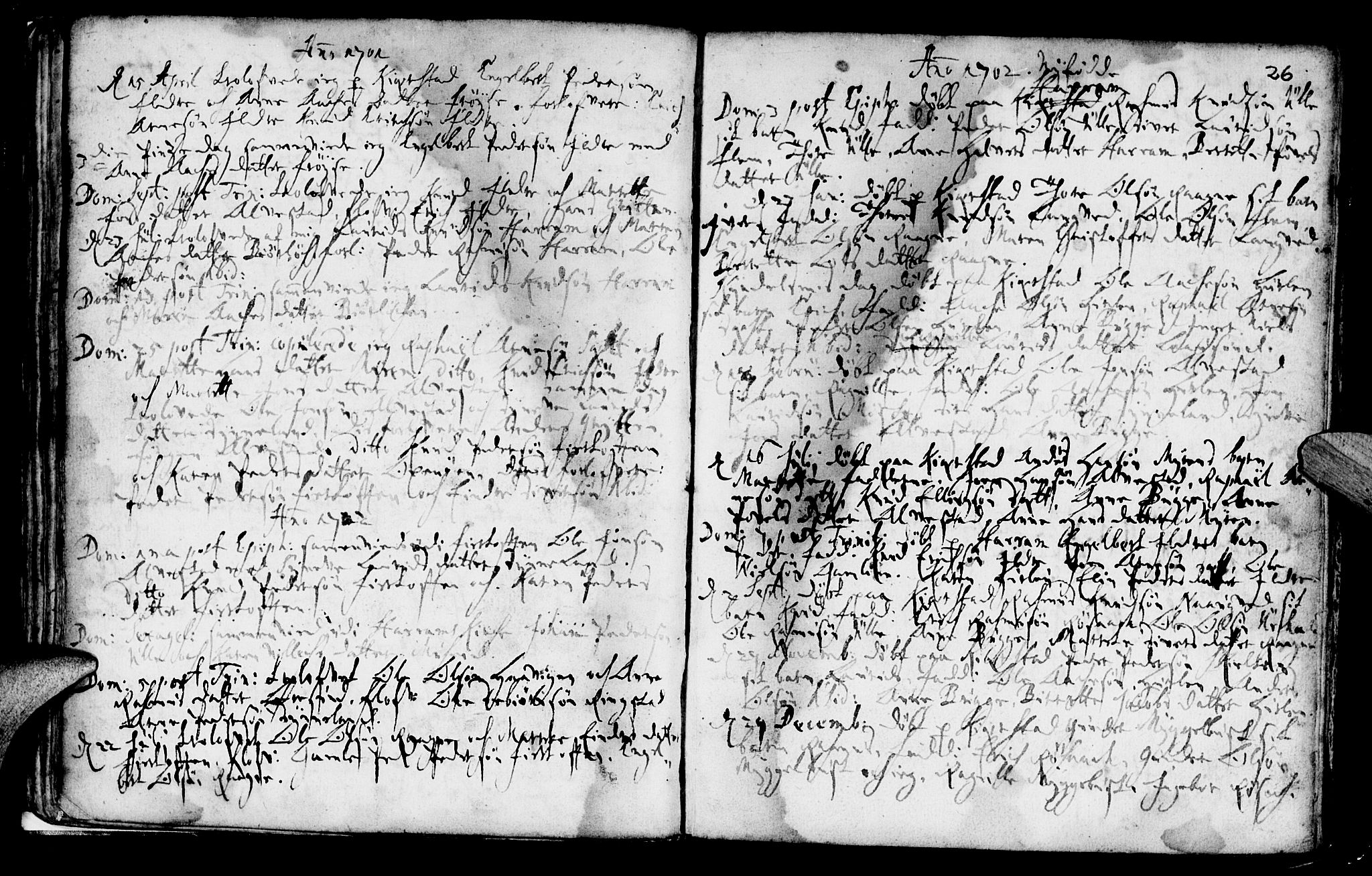Ministerialprotokoller, klokkerbøker og fødselsregistre - Møre og Romsdal, SAT/A-1454/536/L0491: Parish register (official) no. 536A01 /1, 1689-1737, p. 26