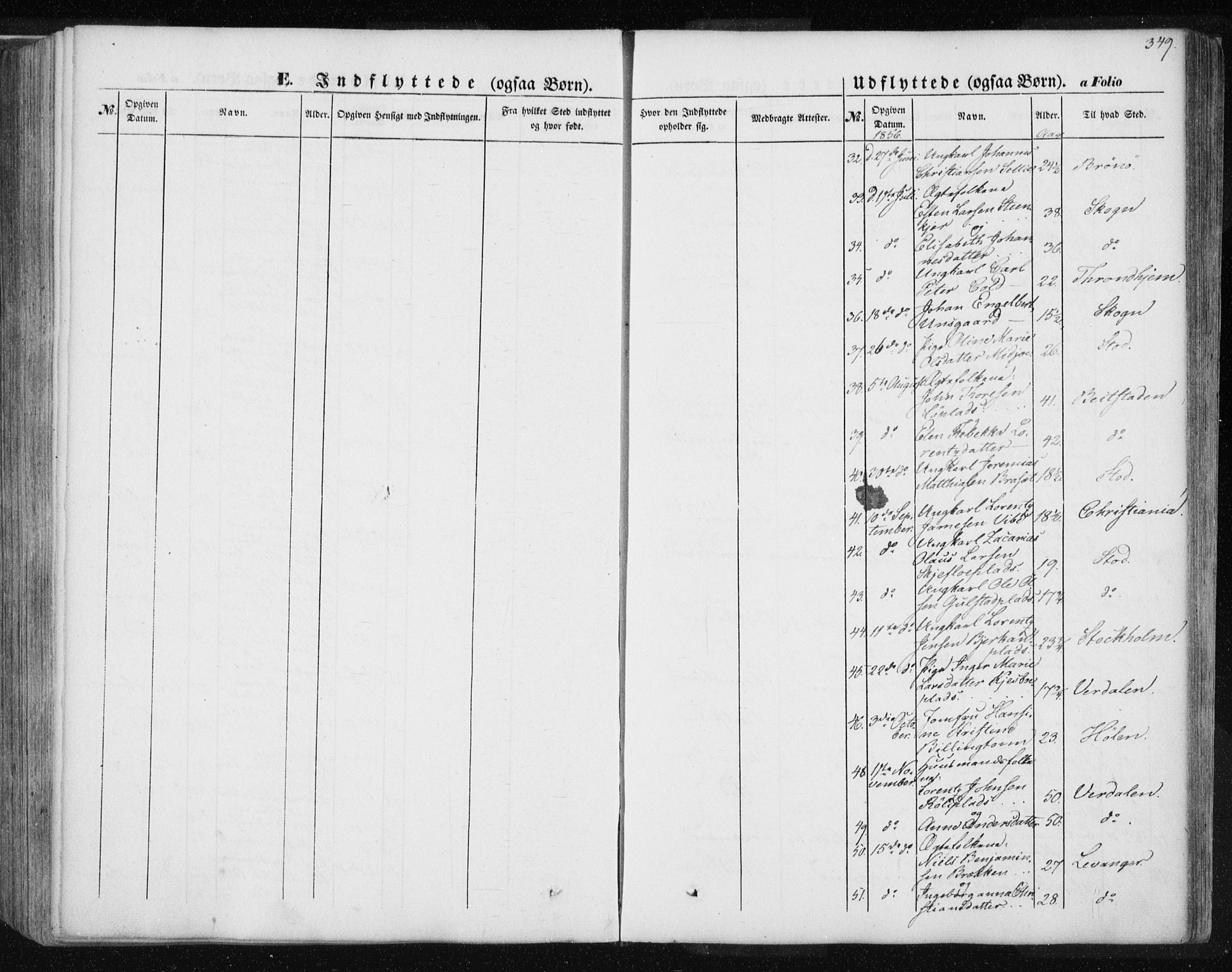 Ministerialprotokoller, klokkerbøker og fødselsregistre - Nord-Trøndelag, SAT/A-1458/735/L0342: Parish register (official) no. 735A07 /1, 1849-1862, p. 349
