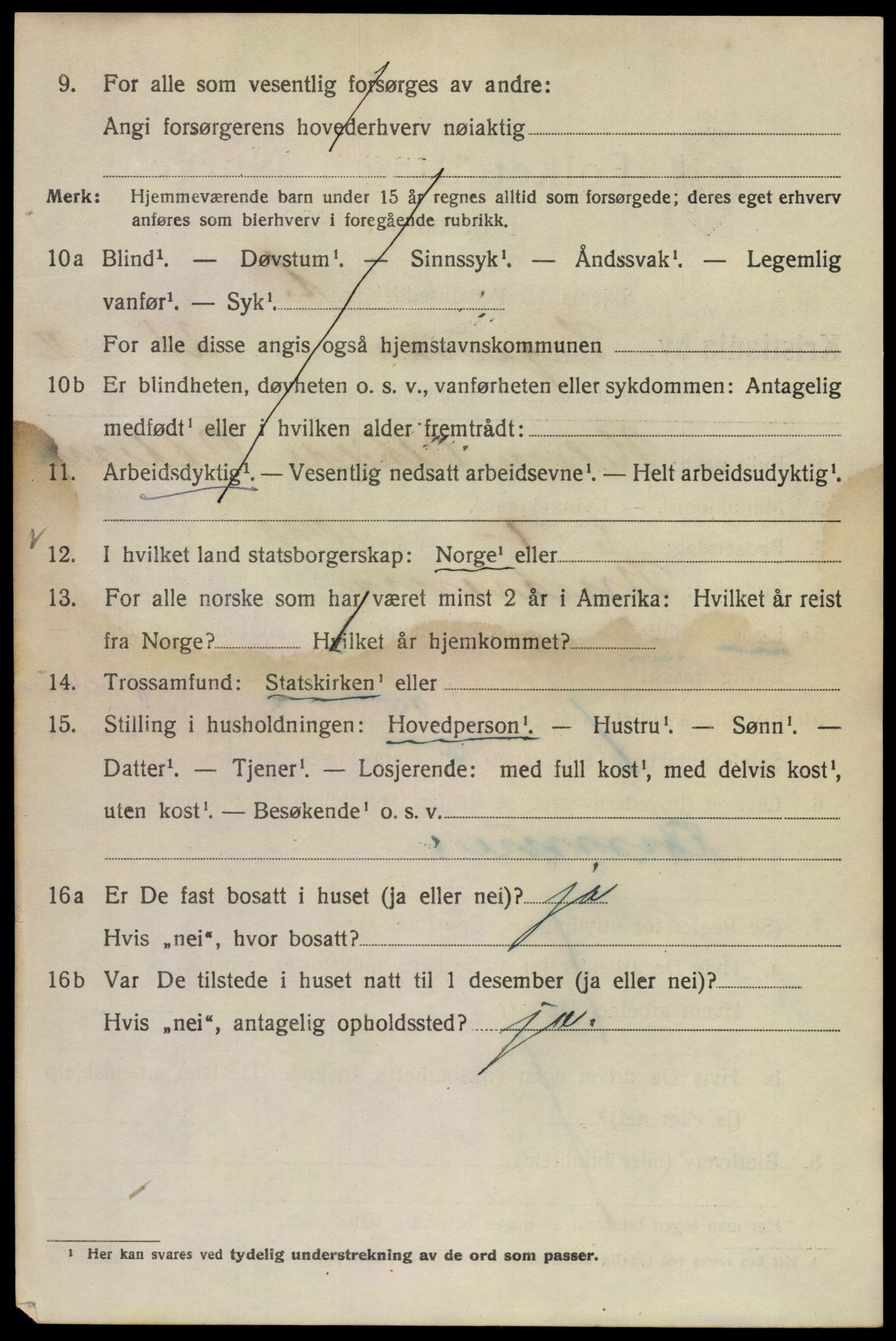 SAO, 1920 census for Kristiania, 1920, p. 511376