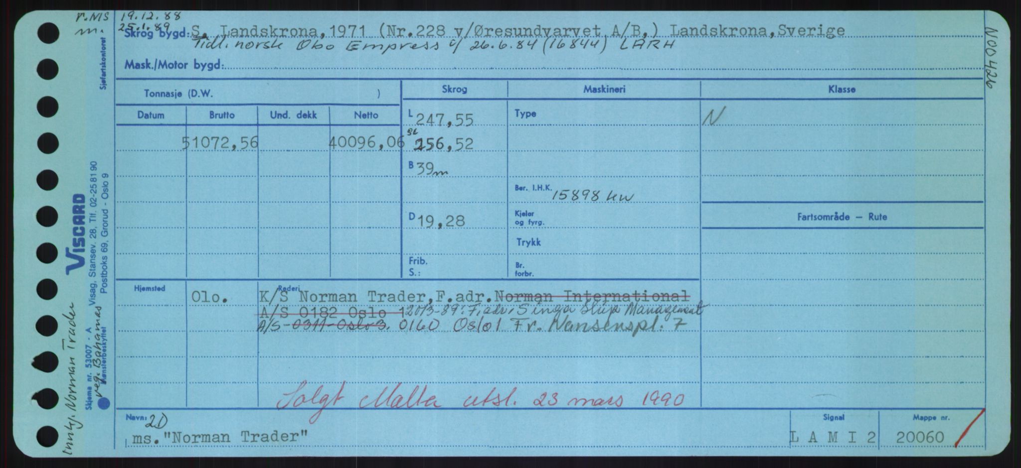 Sjøfartsdirektoratet med forløpere, Skipsmålingen, AV/RA-S-1627/H/Hd/L0027: Fartøy, Norhop-Nør, p. 45