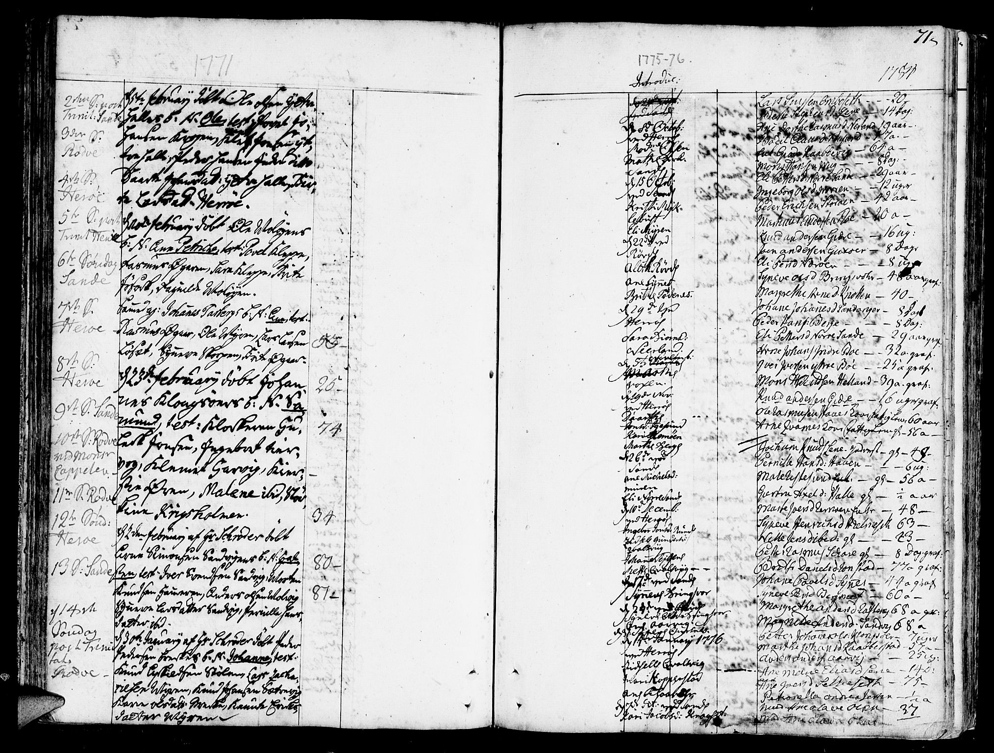 Ministerialprotokoller, klokkerbøker og fødselsregistre - Møre og Romsdal, AV/SAT-A-1454/507/L0067: Parish register (official) no. 507A02, 1767-1788, p. 71