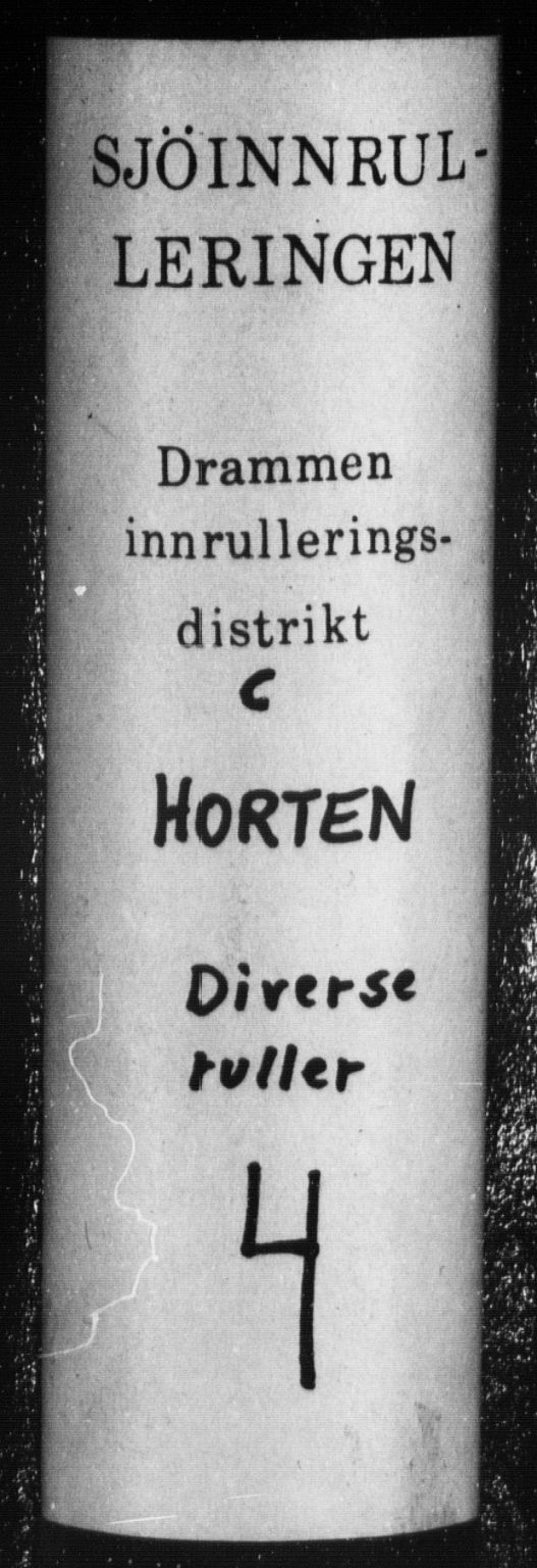 Horten innrulleringskontor, SAKO/A-785/F/Fe/L0004: Maskinrulle, 1883, p. 1